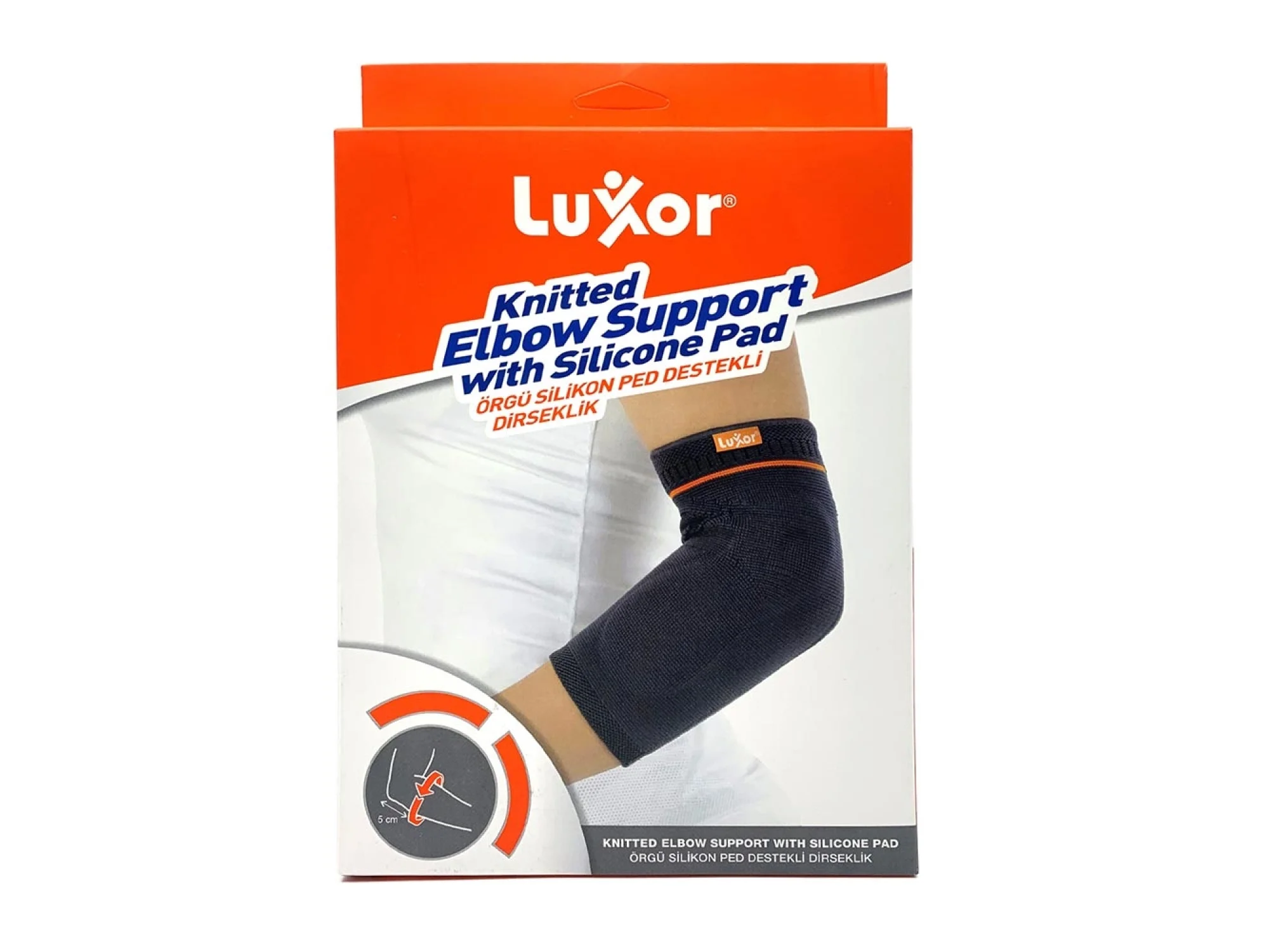 Luxor Örgü Silikon Ped Destek Dirseklik - Medium - 106