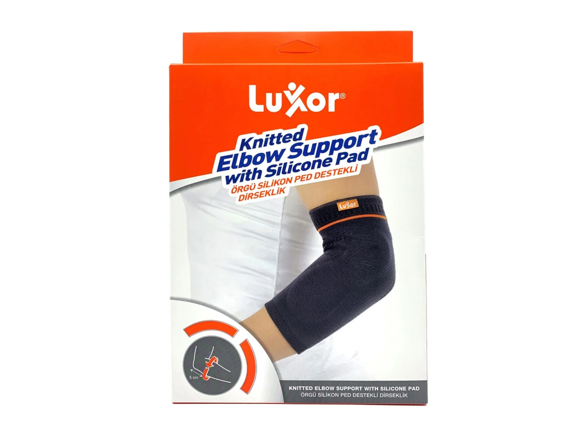 Luxor Örgü Silikon Ped Destek Dirseklik - Small - 106