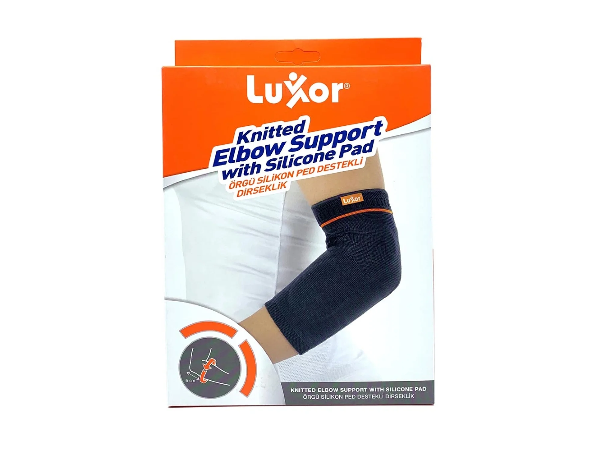 Luxor Örgü Silikon Ped Destek Dirseklik - xLarge - 106