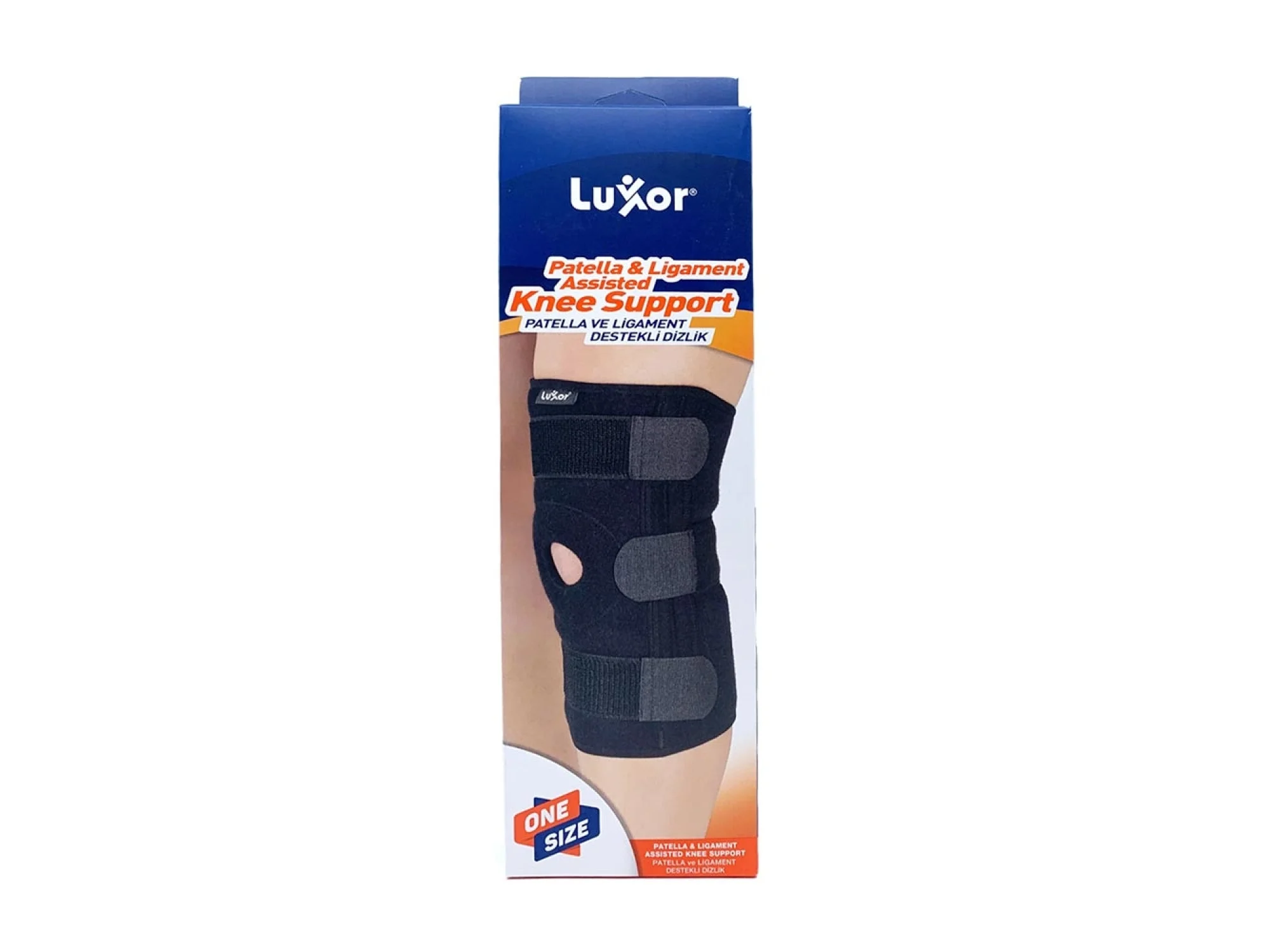 Luxor Patella ve Ligament Destekli Dizlik - Standart 200