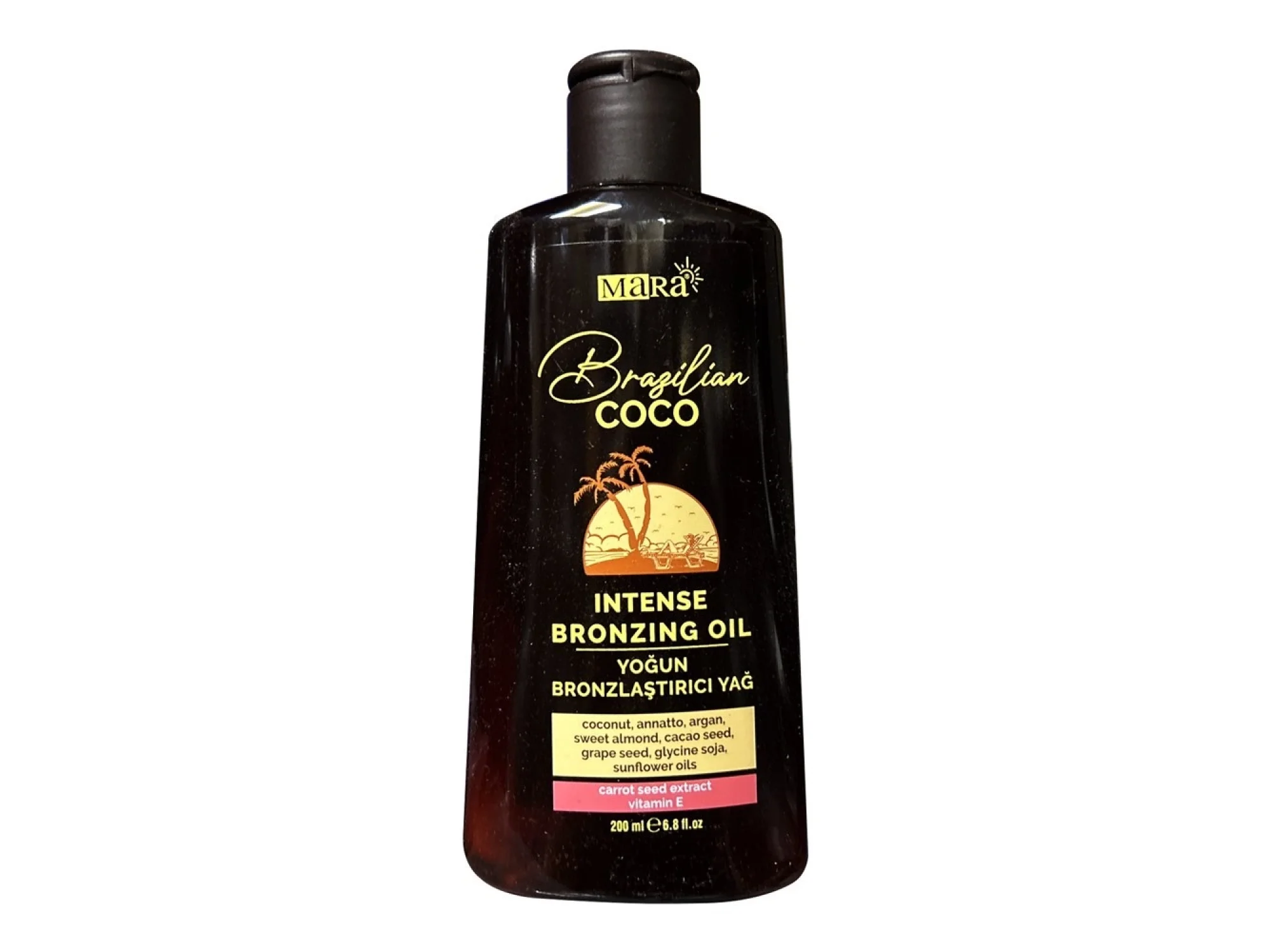 Mara Coco Yoğun Bronzlaştırıcı Yağ E Vitaminli 200 ml