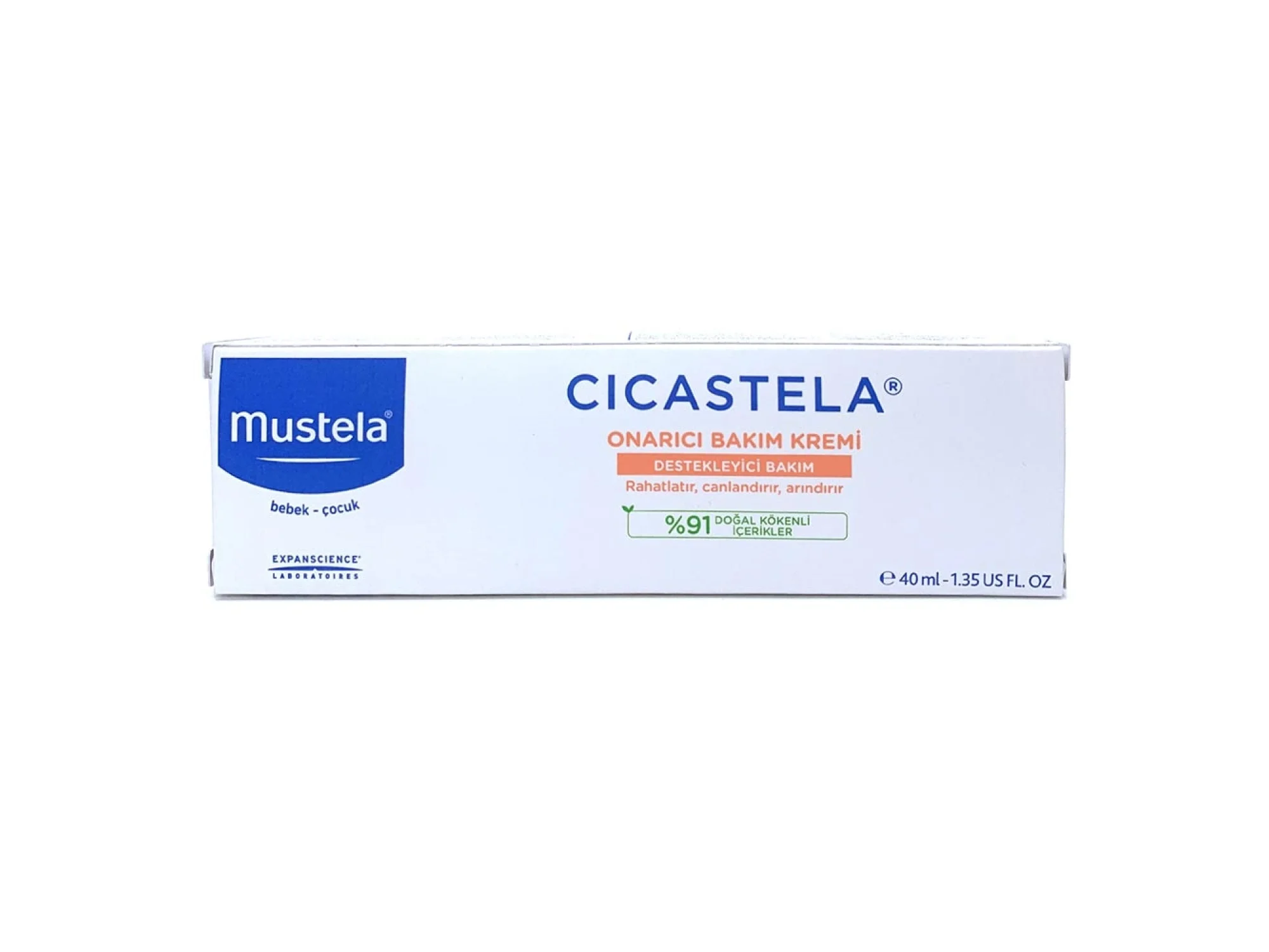 Mustela Cicastela Onarıcı Bakım Kremi 40 ml