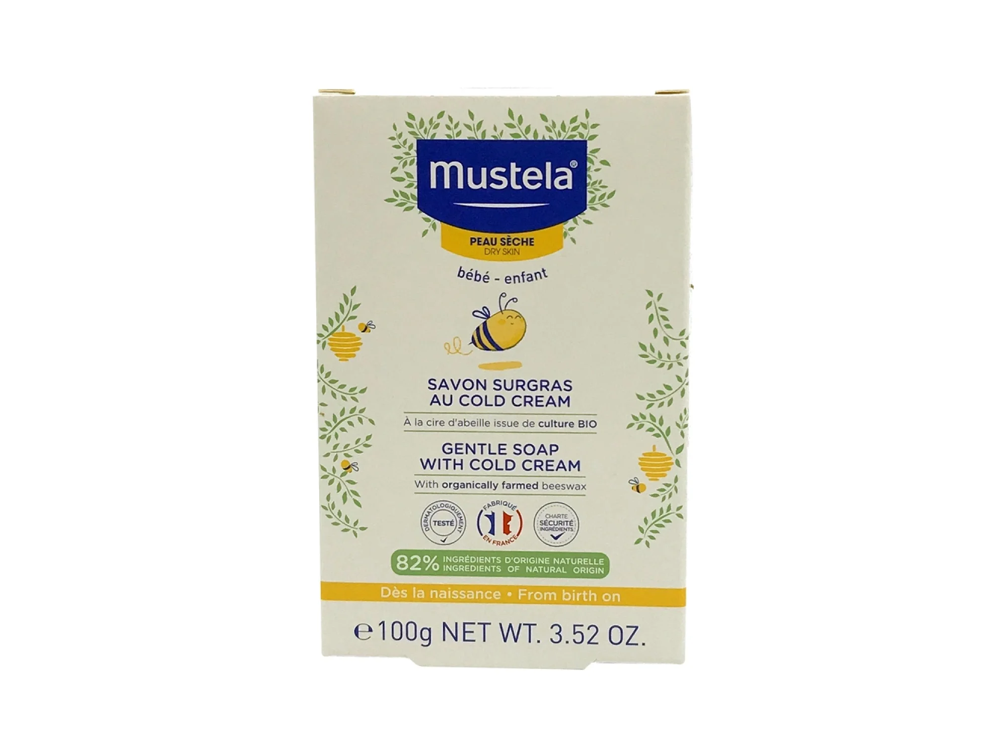 Mustela Cold Cream İçeren Besleyici Sabun 100 gr
