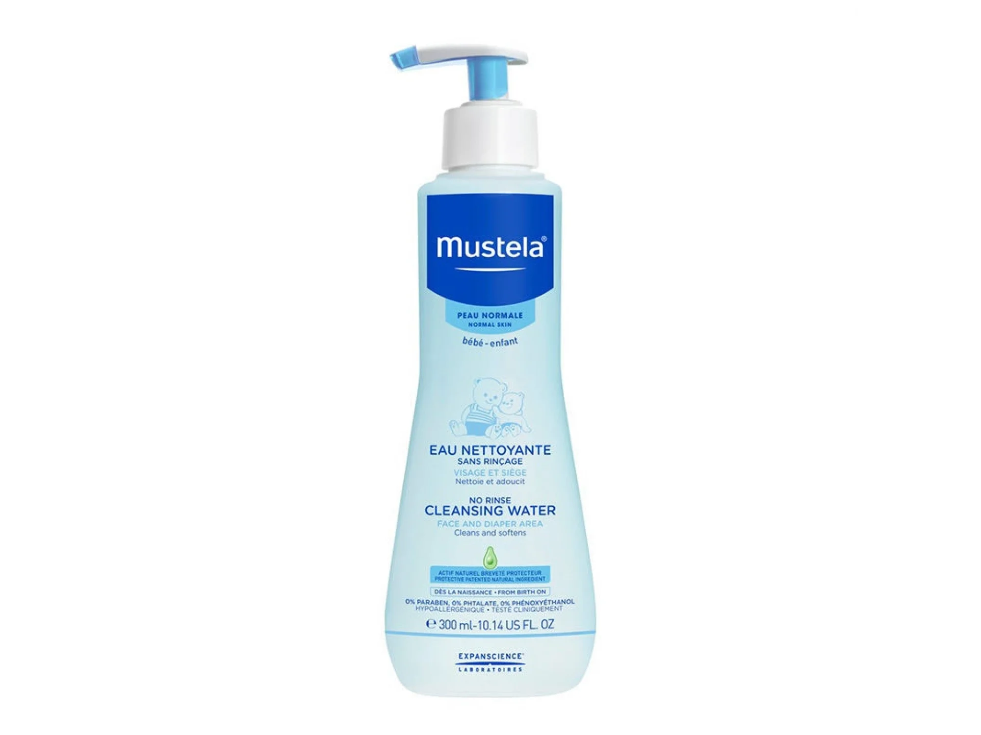 Mustela Durulama Gerektirmeyen Temizleme Sıvısı 300 ml