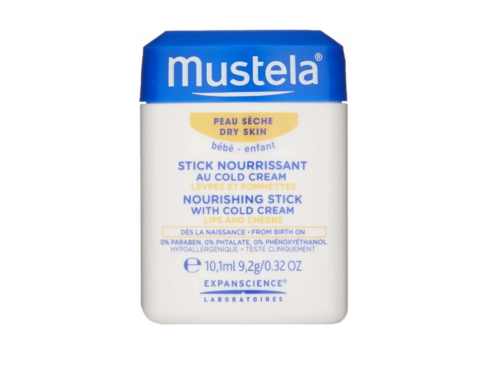Mustela Nourishing Stick with Cold Cream 9,2 gr