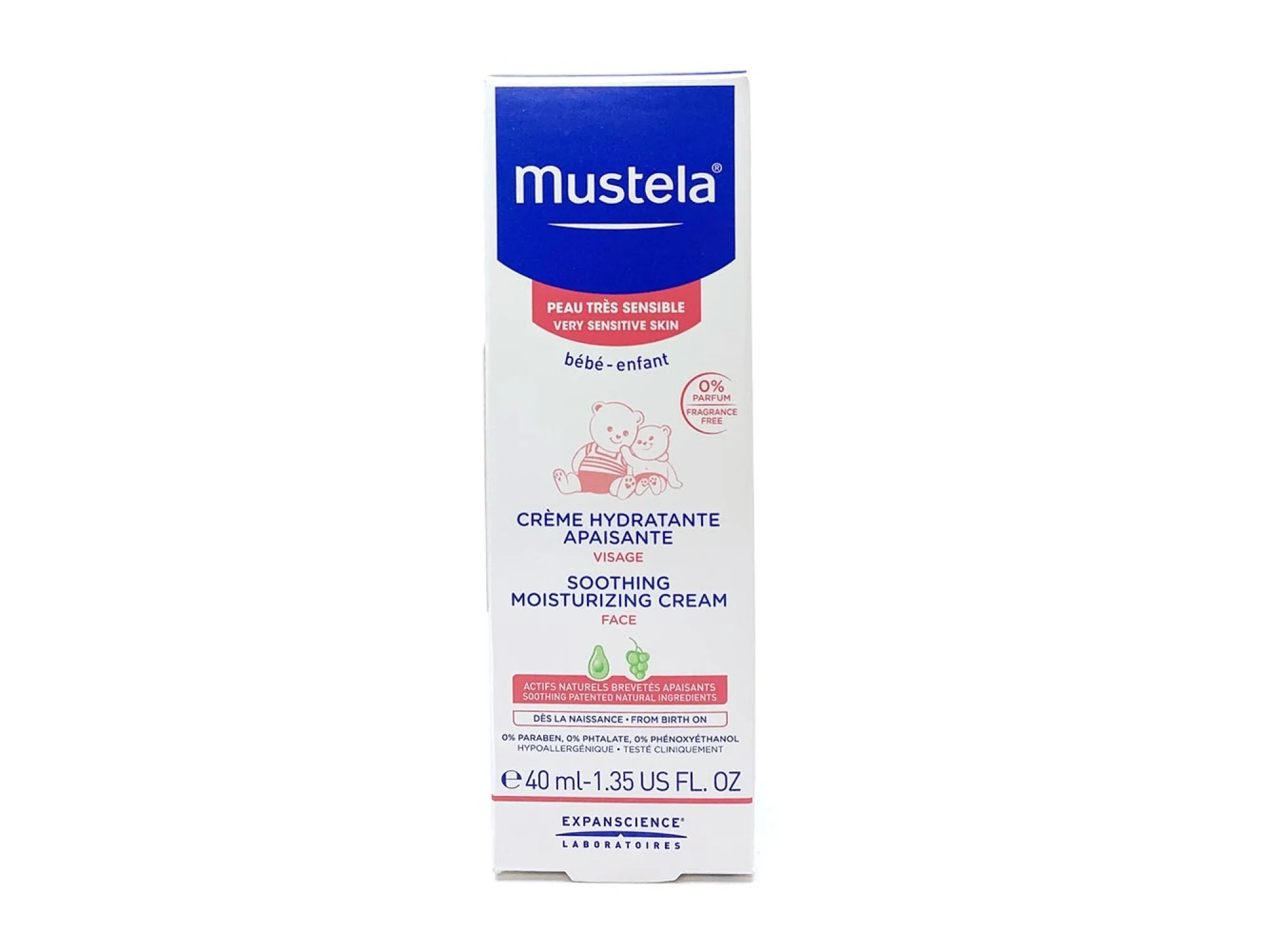 Mustela Soothing Mousturizing Cream 40 ml - Hassas Ciltler İçin
