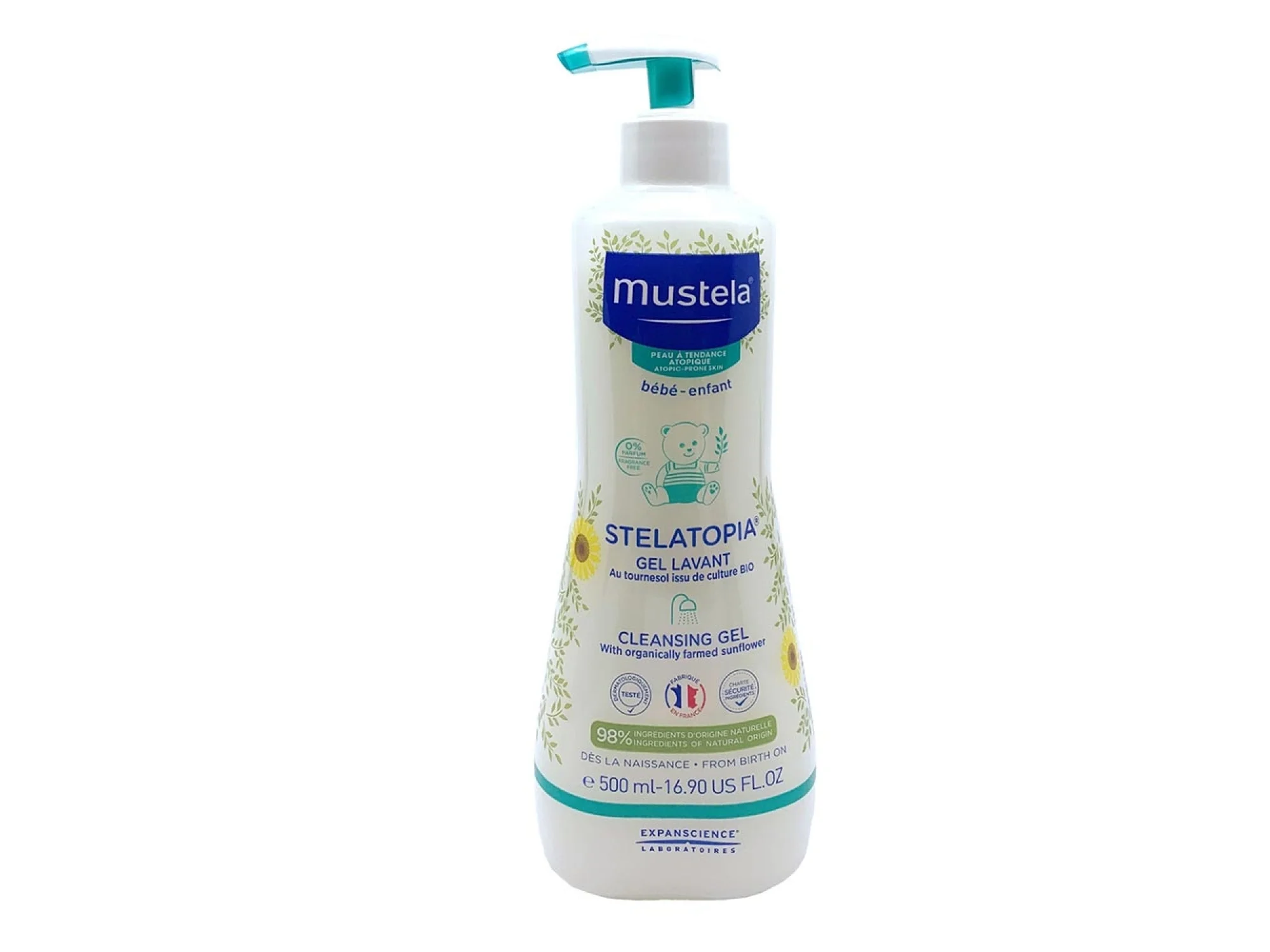 Mustela Stelatopia Çok Kuru Ciltler İçin Şampuan 500 ml