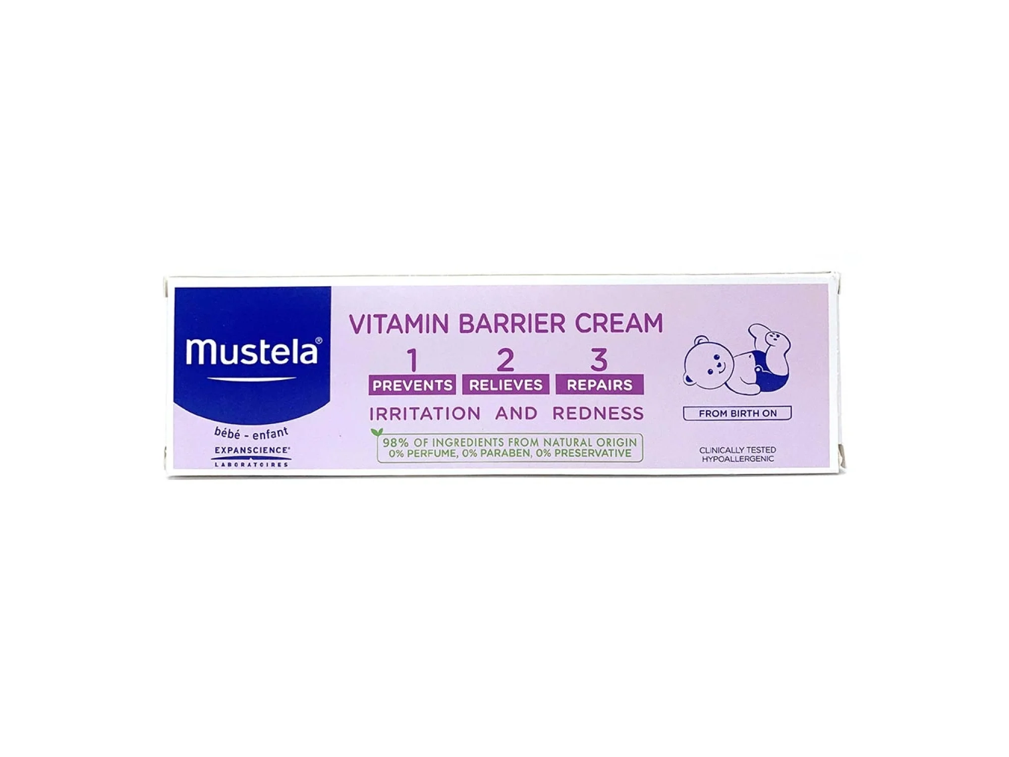 Mustela Vitamin Barrier 1.2.3 Pişik Kremi 50 ml