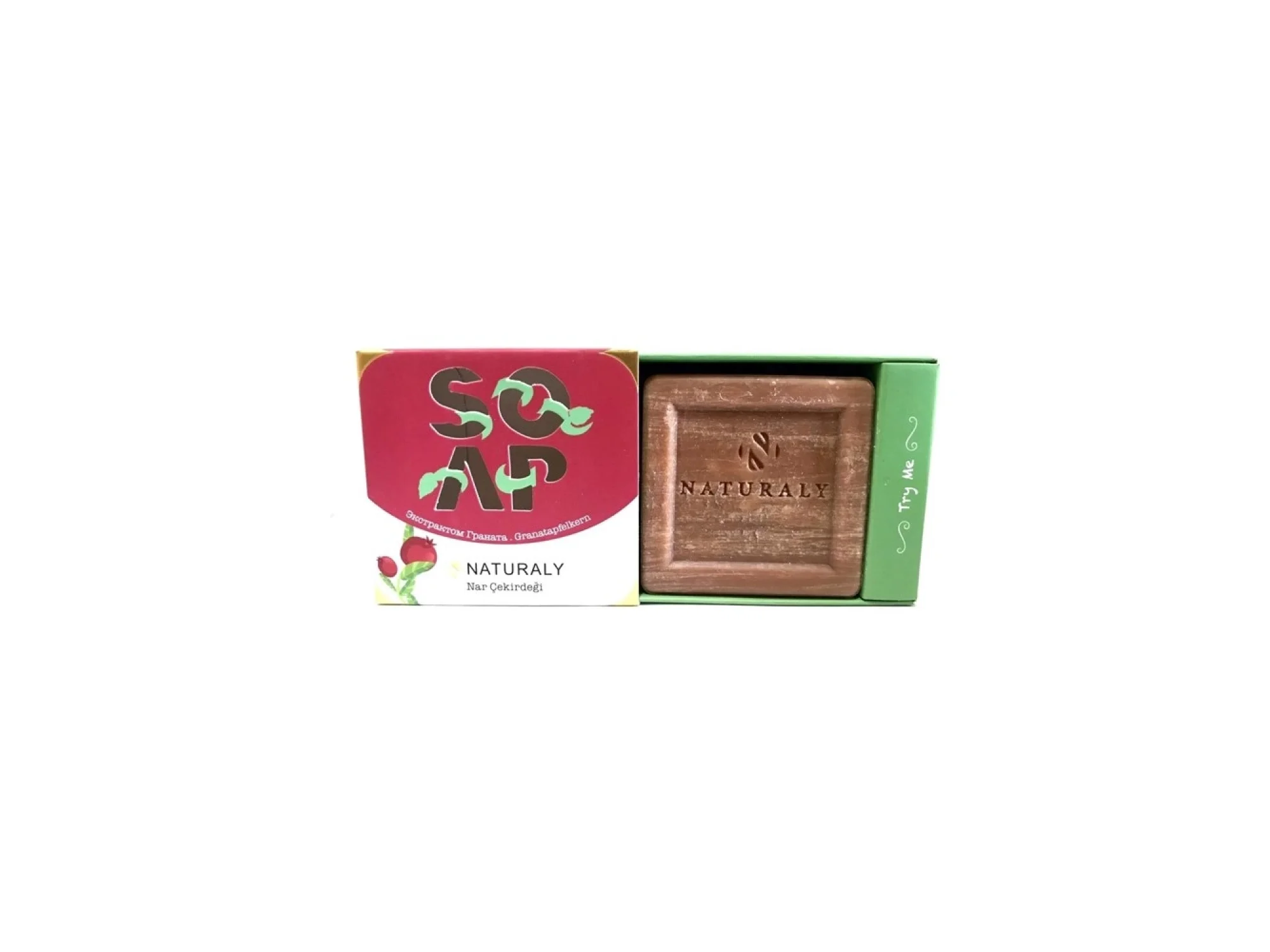 Naturaly Nar Çekirdeği Sabunu 150 gr