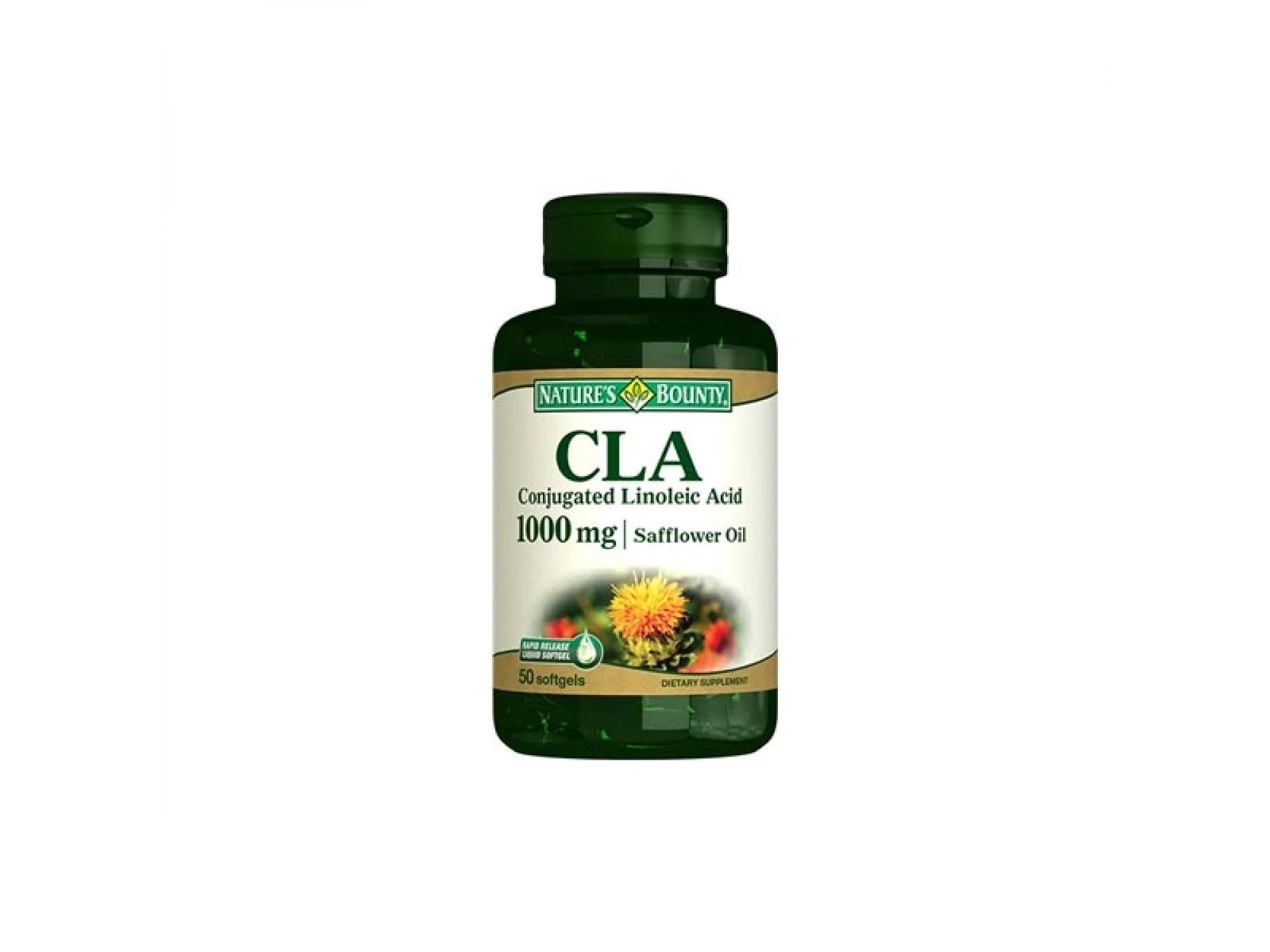 Natures Bounty CLA 1000 mg 50 Softgel