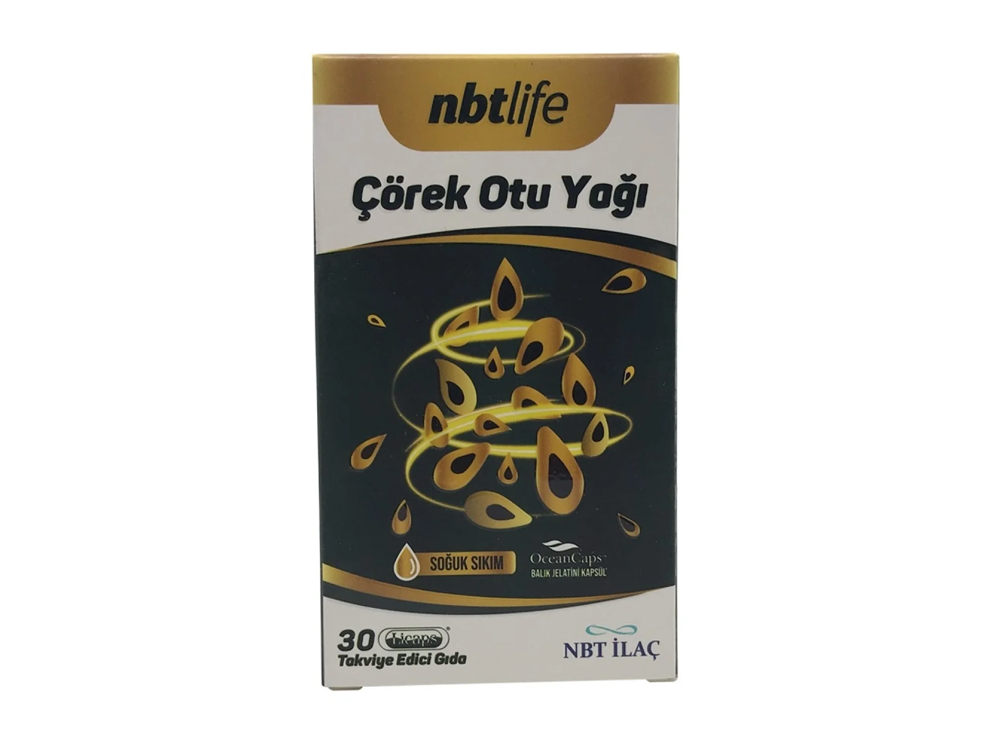 NBT Life Çörekotu Yağı 30 Kapsül