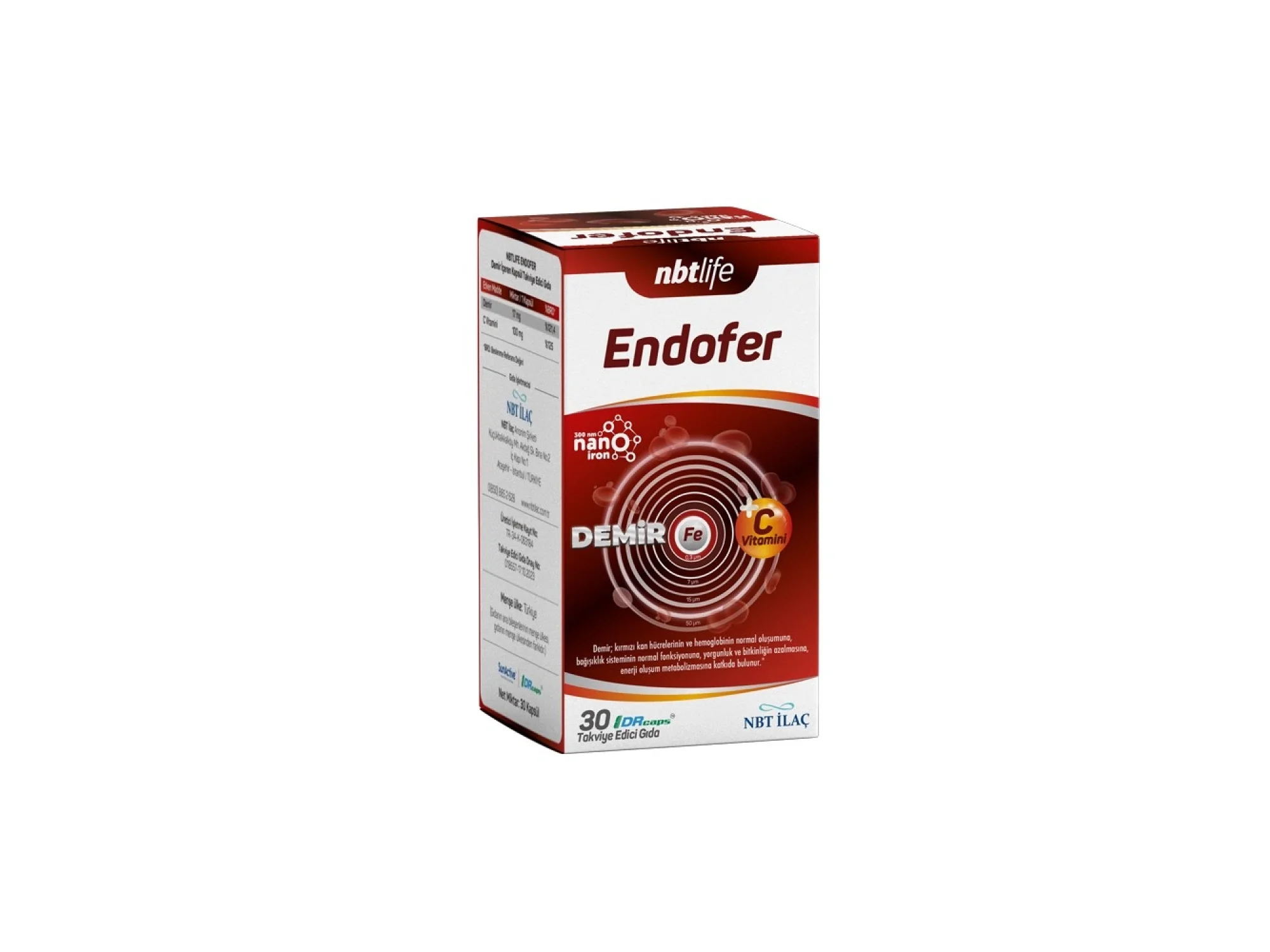 NBT Life Endofer 30 Kapsül