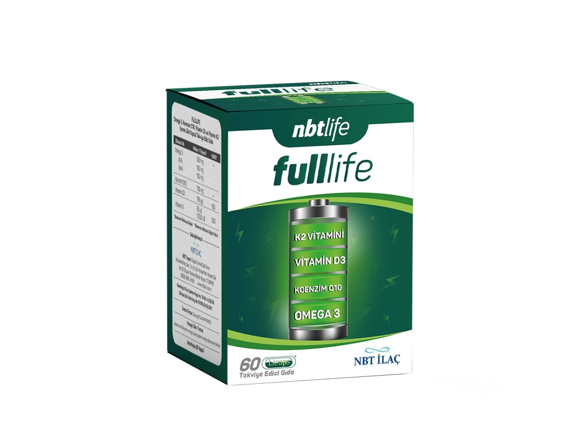 NBT Life Full Life 30 Kapsül