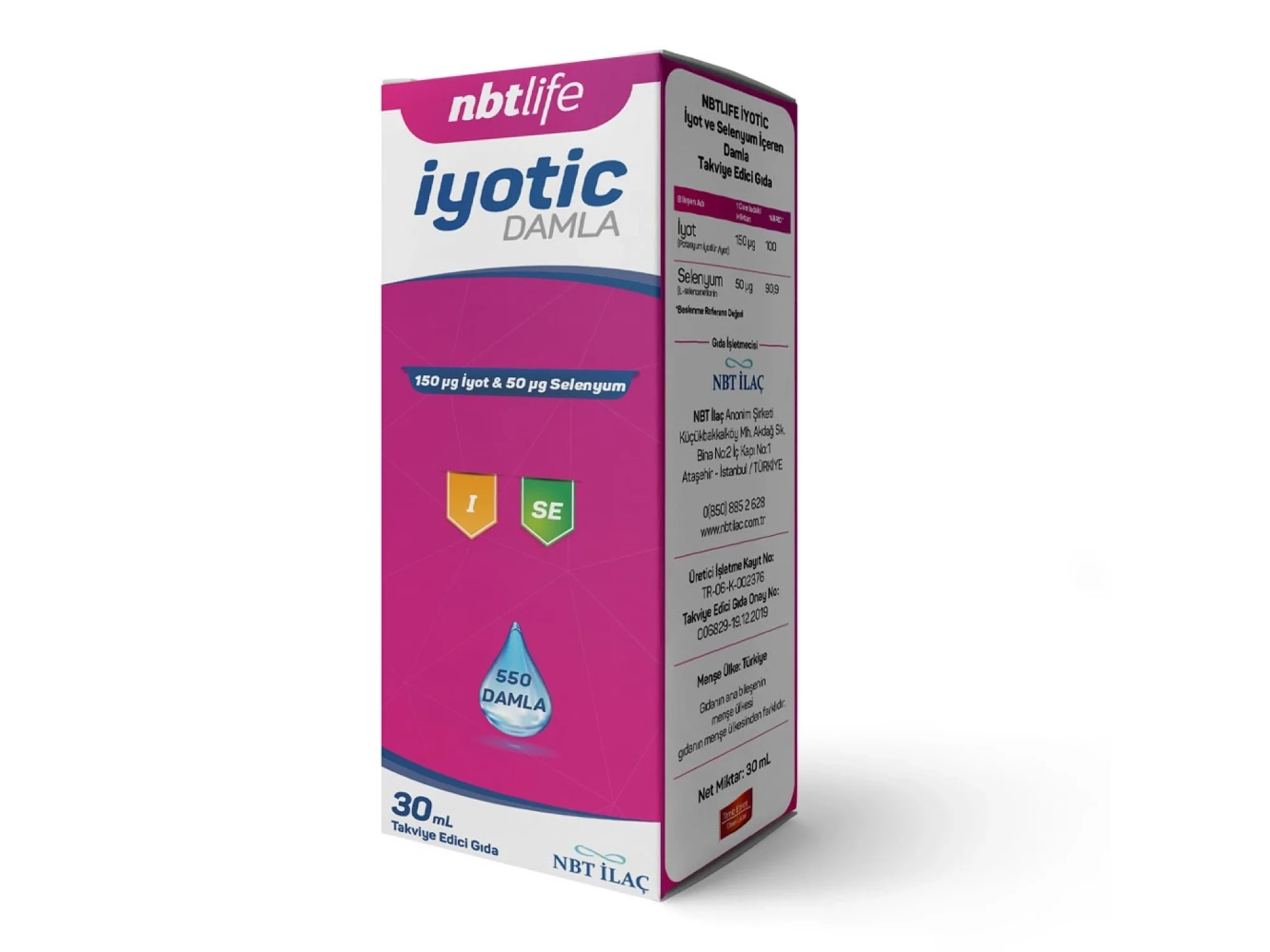 NBT Life Iyotic Damla 30 ml