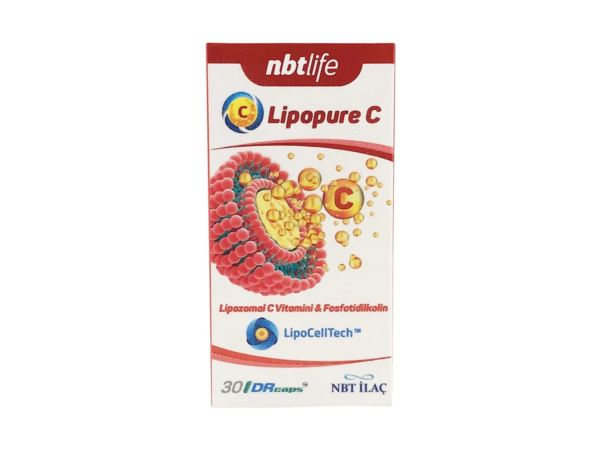 NBT Life Lipopure C Vitamini 30 Kapsül