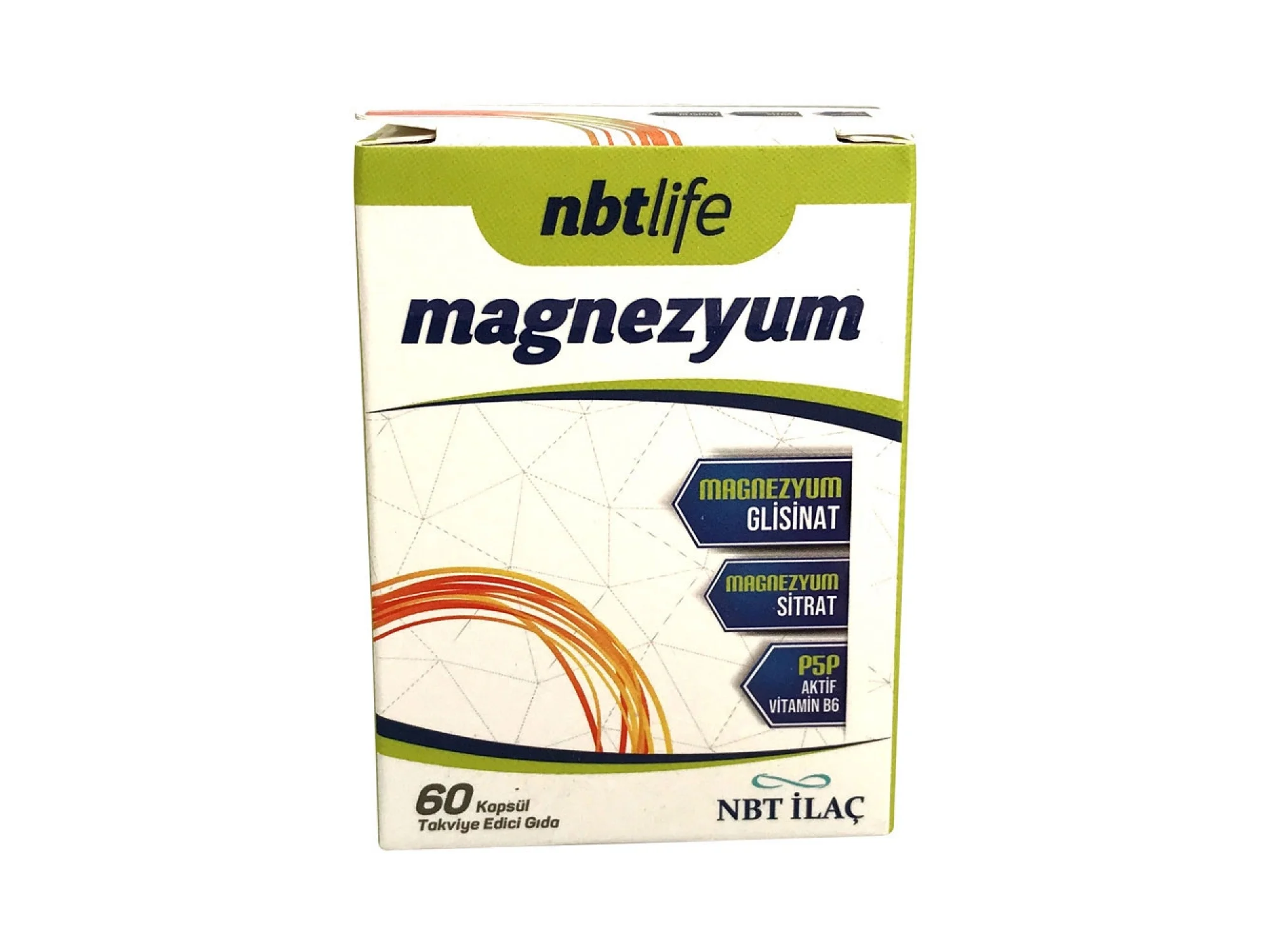 NBT Life Magnezyum Bisglisinat ve Sitrat 60 Kapsül