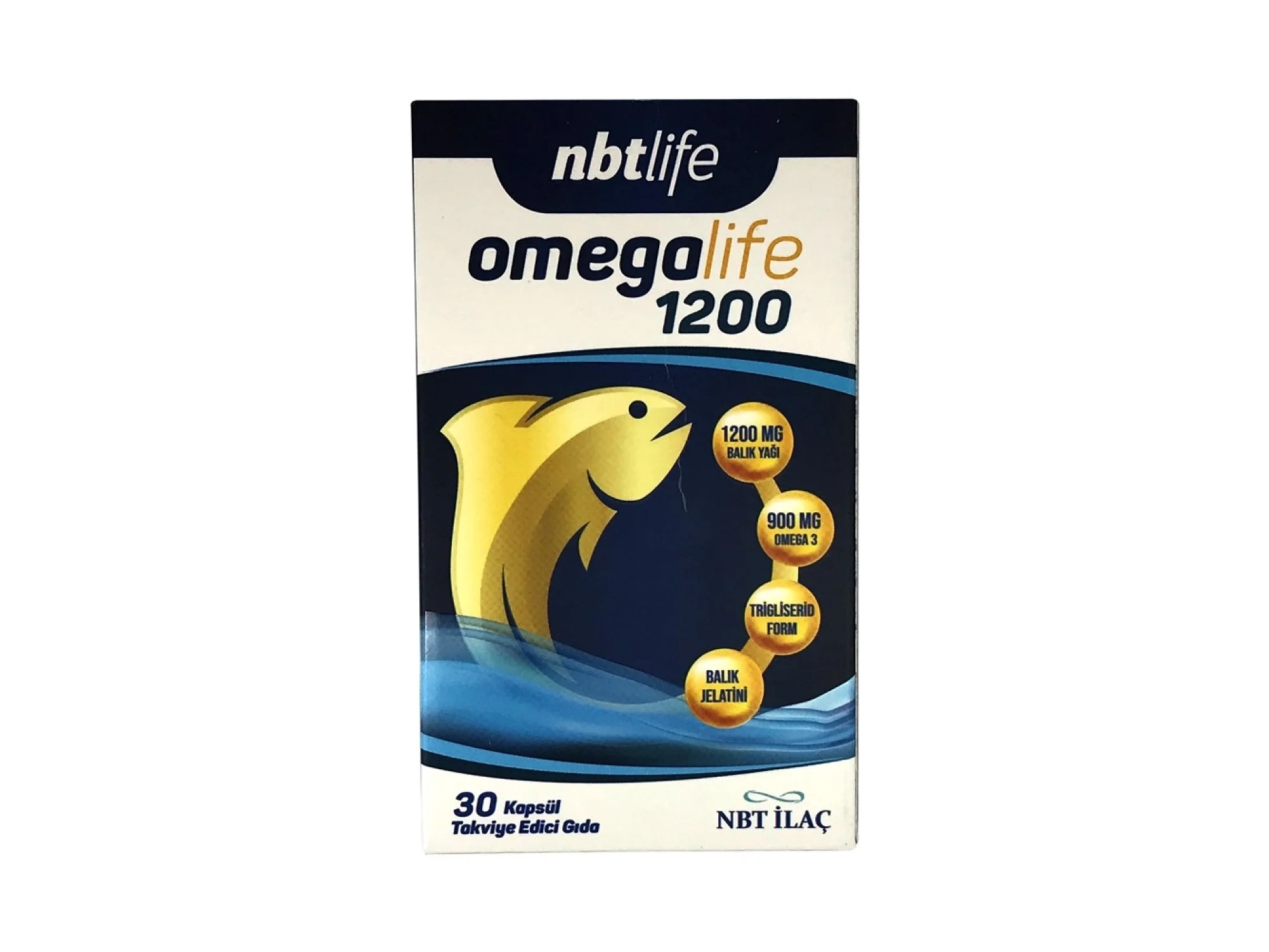 NBT Life Omegalife 1200 30 Kapsül