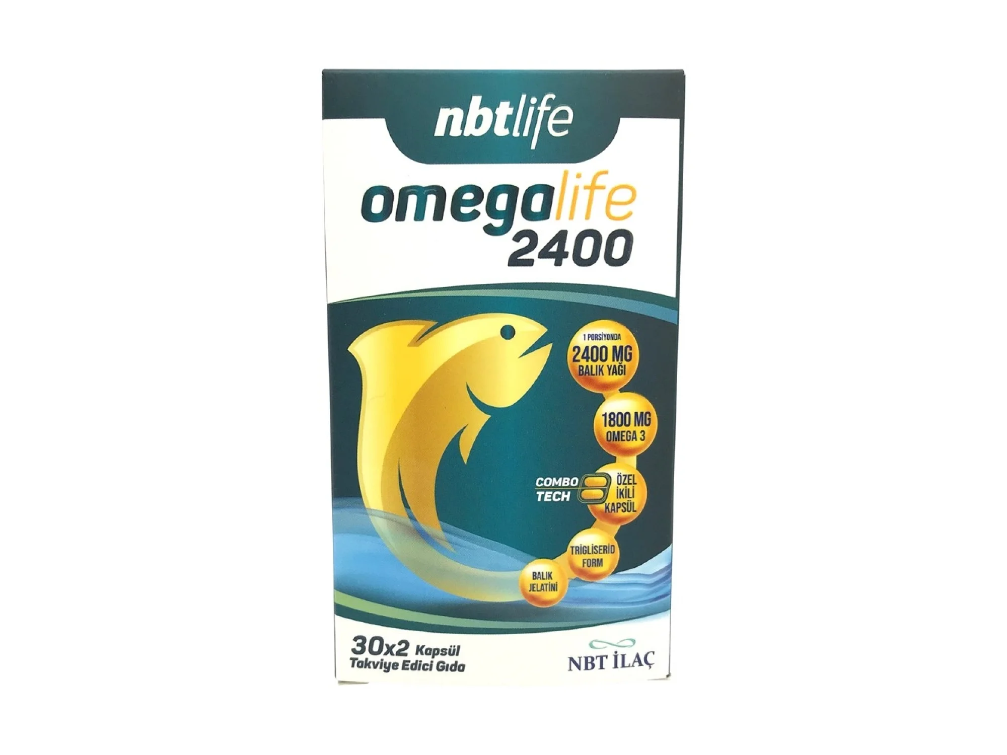 NBT Life Omegalife 2400 60 Kapsül