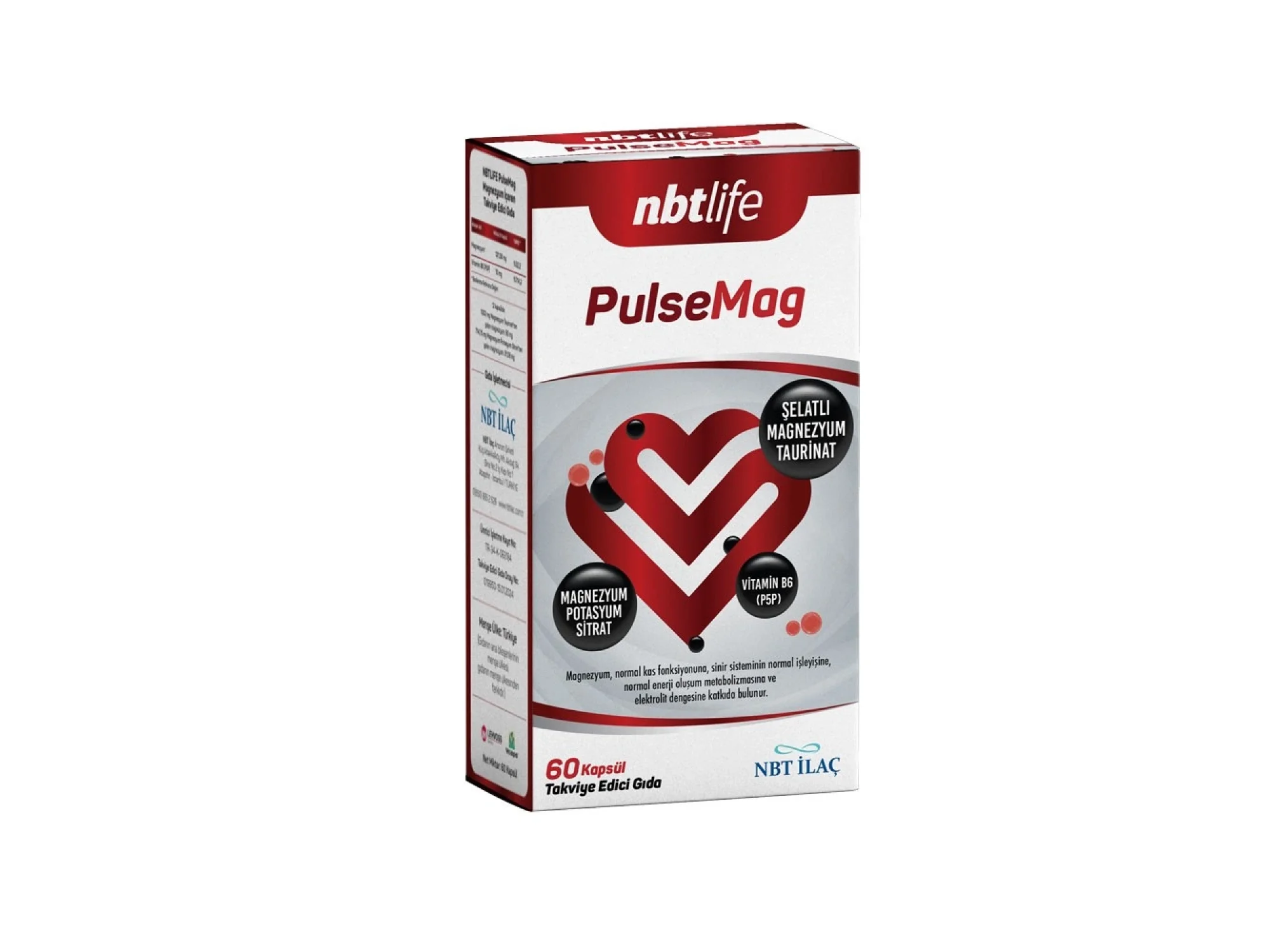 NBT Life Pulsemag 60 Kapsül
