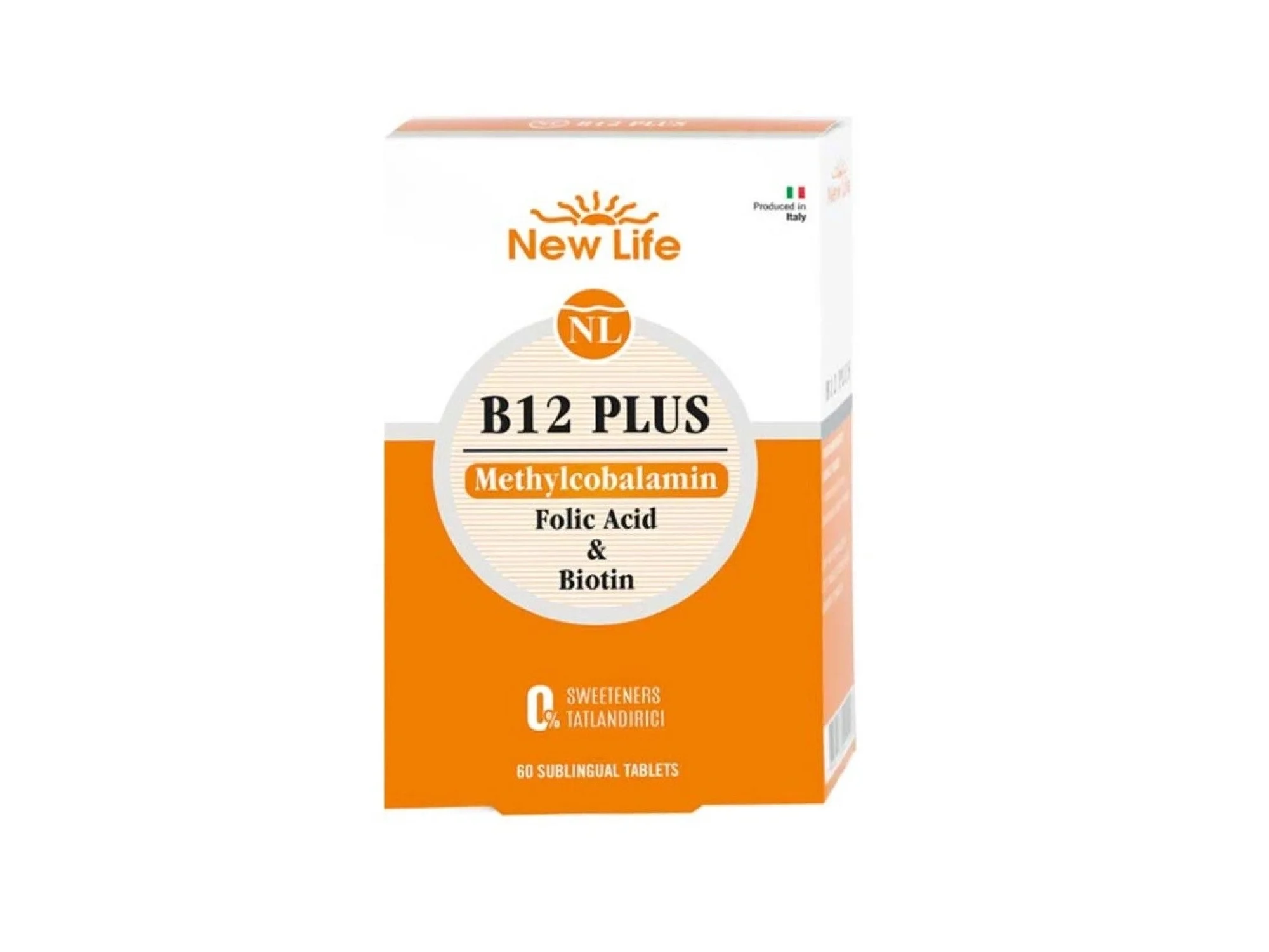 New Life B12 Plus Methylcobalamin 60 Tablet
