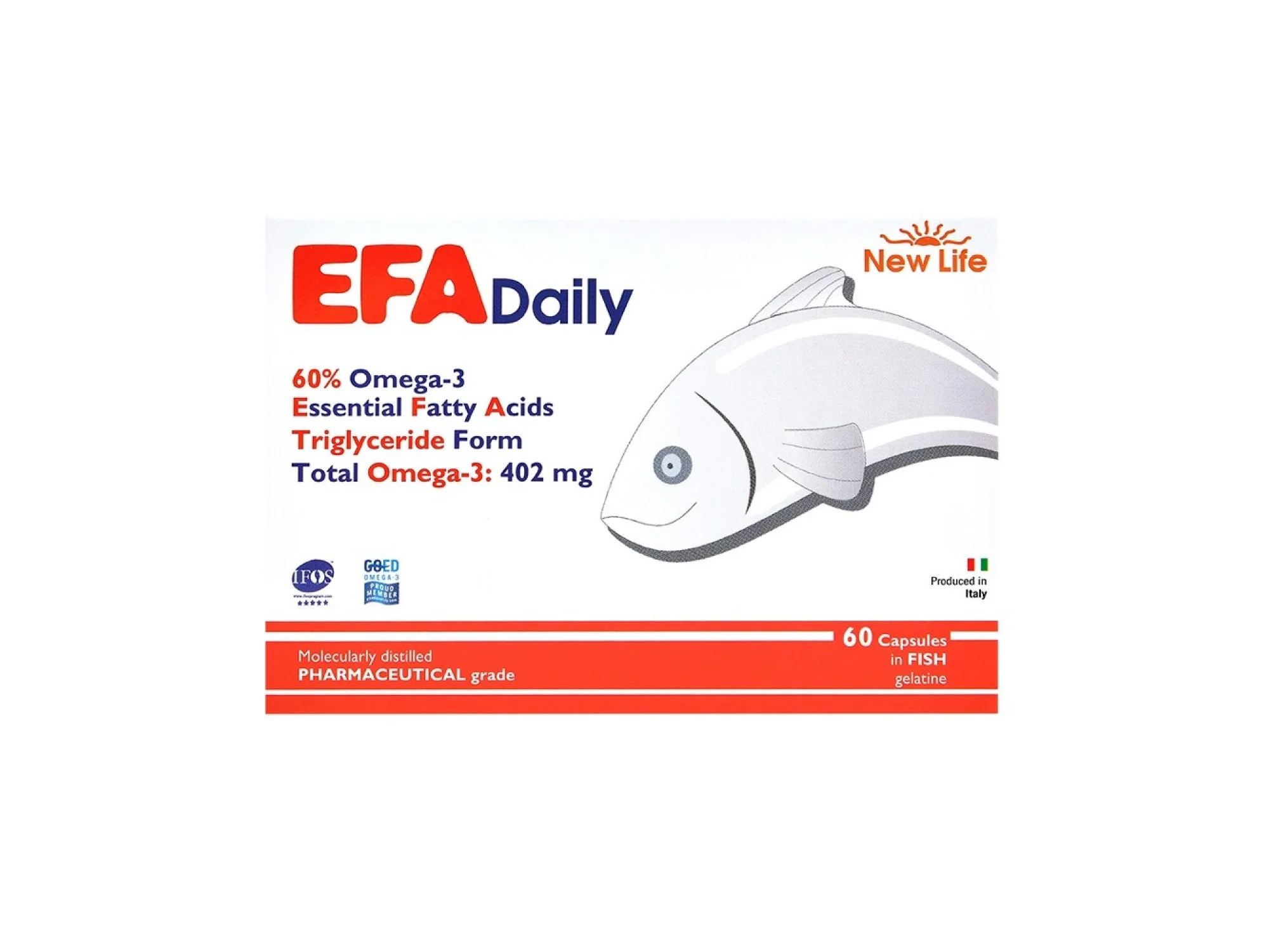 New Life EFA Daily 60 Kapsül