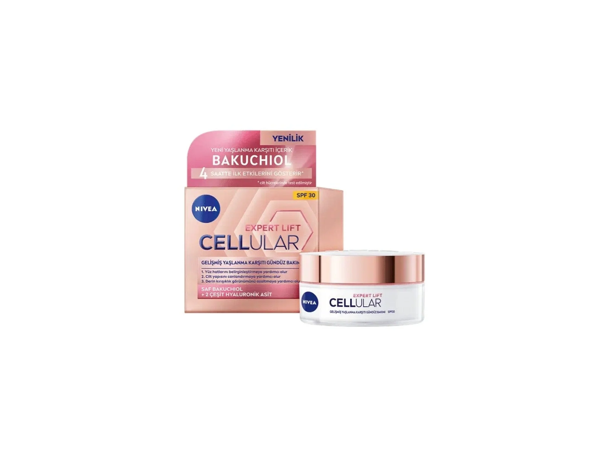 Nivea Celluar Expert Lift Yaşlanma Karşıtı Gündüz Kremi SPF30 50 ml