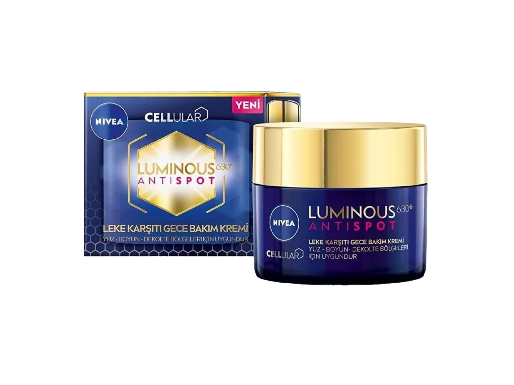 Nivea Cellular Luminous 630 Leke Karşıtı Gece Kremi 50 ml