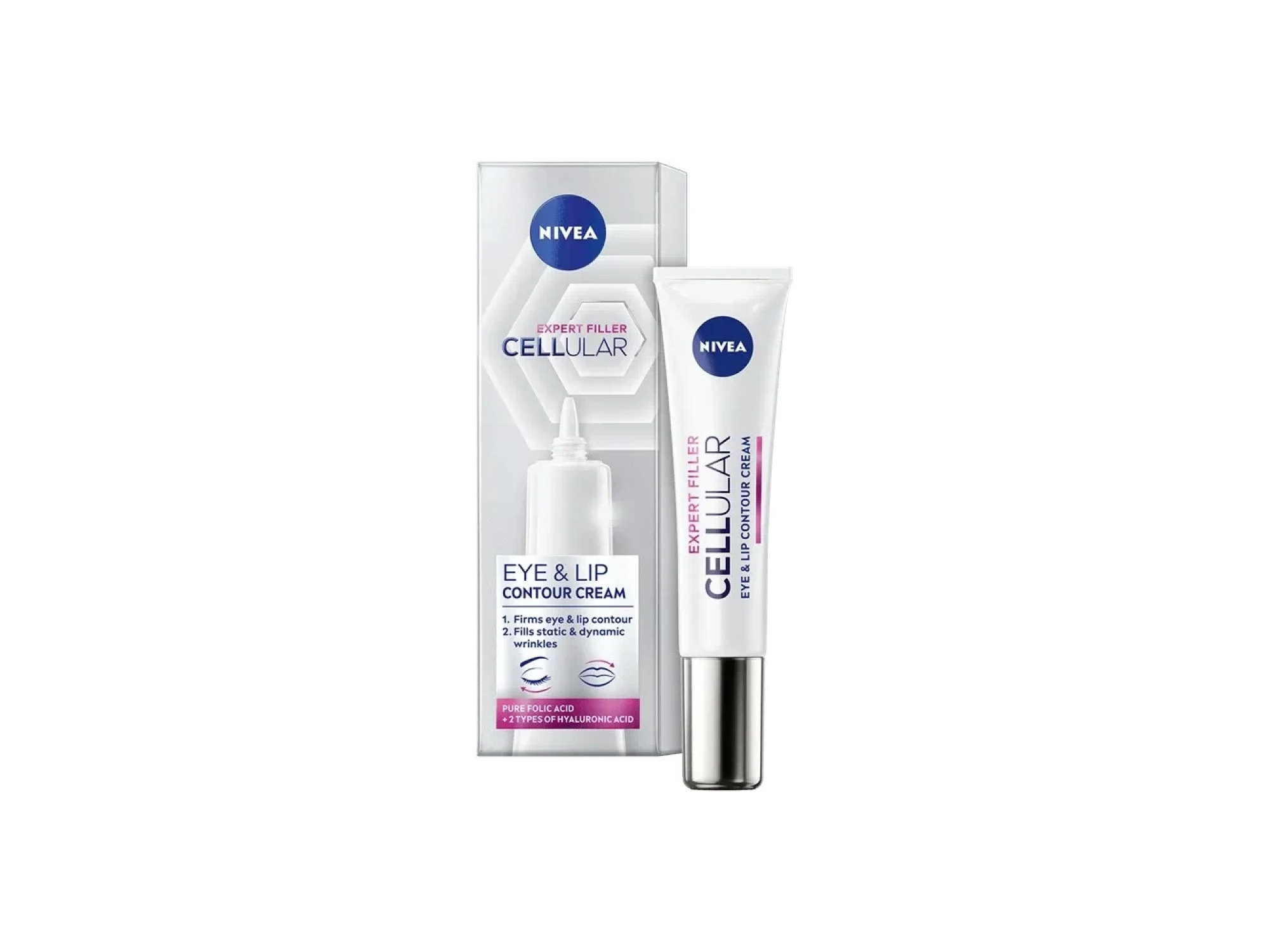 Nivea Expert Filler Cellular Eye Lip Contour Cream 15 ml