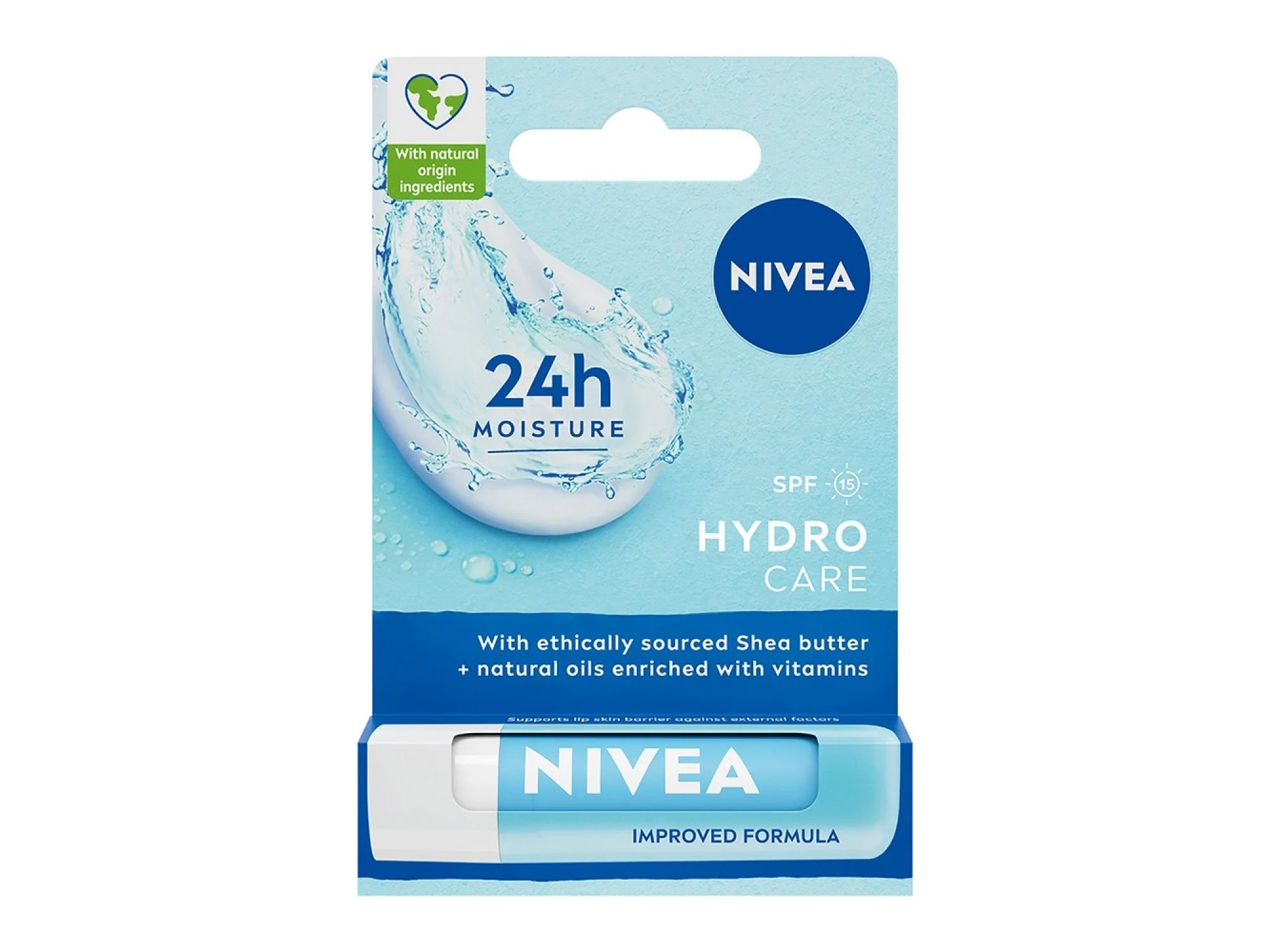 Nivea Lip Stick Hydro Care SPF15 24 Saat Nem