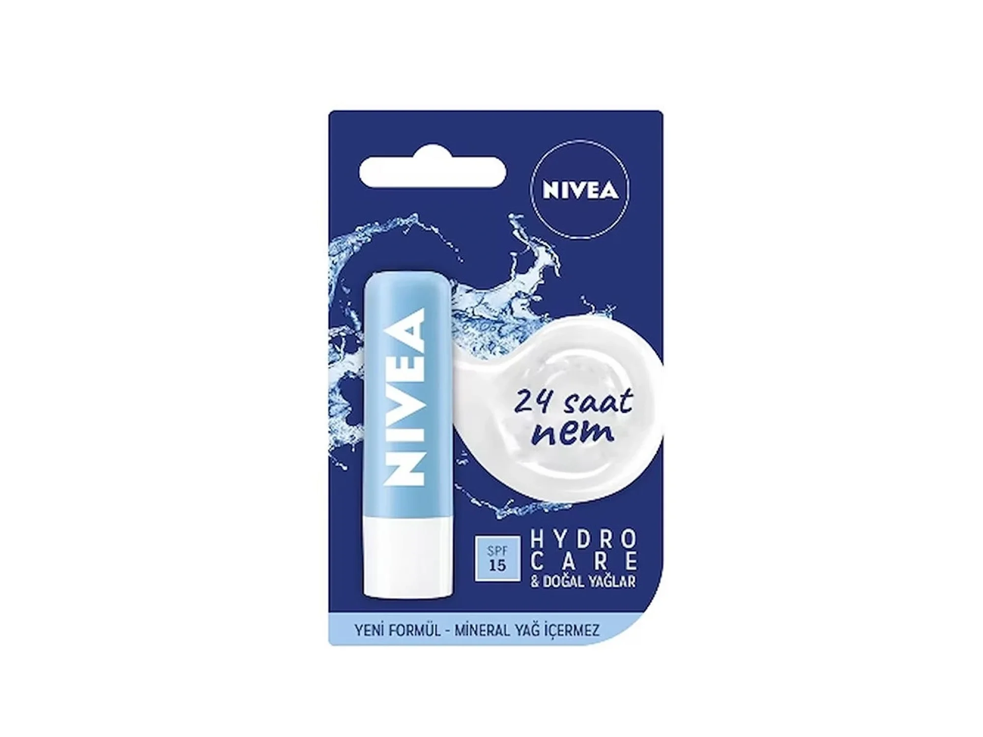 Nivea Lip Stick Hydro Care SPF15 24 Saat Nem - Eski Ambalaj