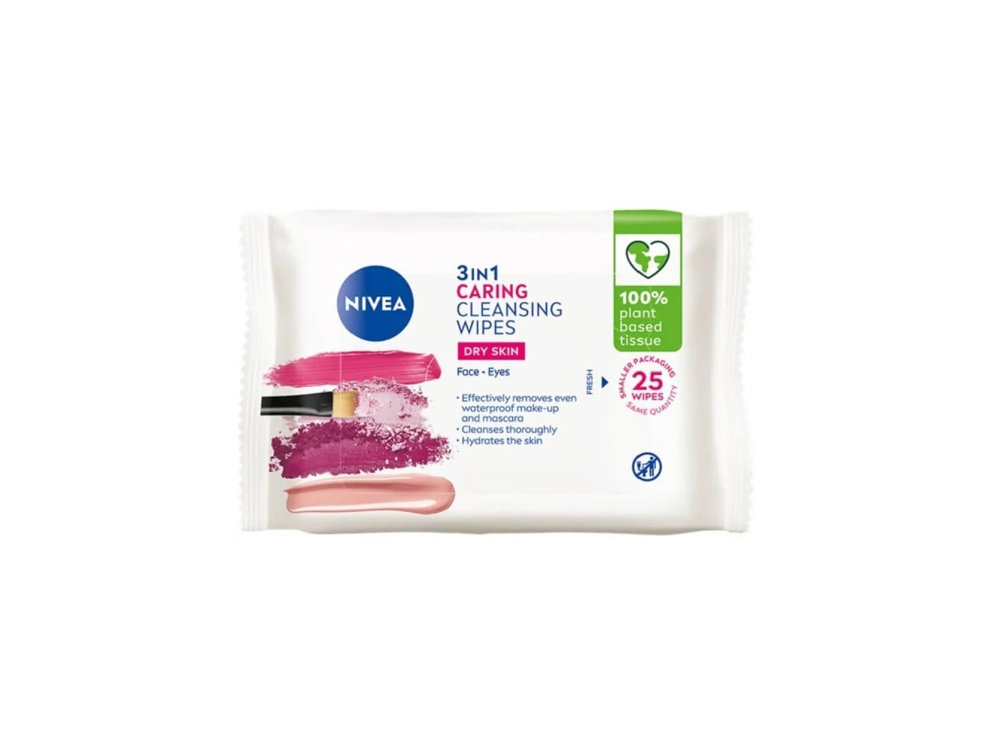 Nivea Makyaj Temizleme Mendili 3in1 Kuru Ciltler 25 Yaprak