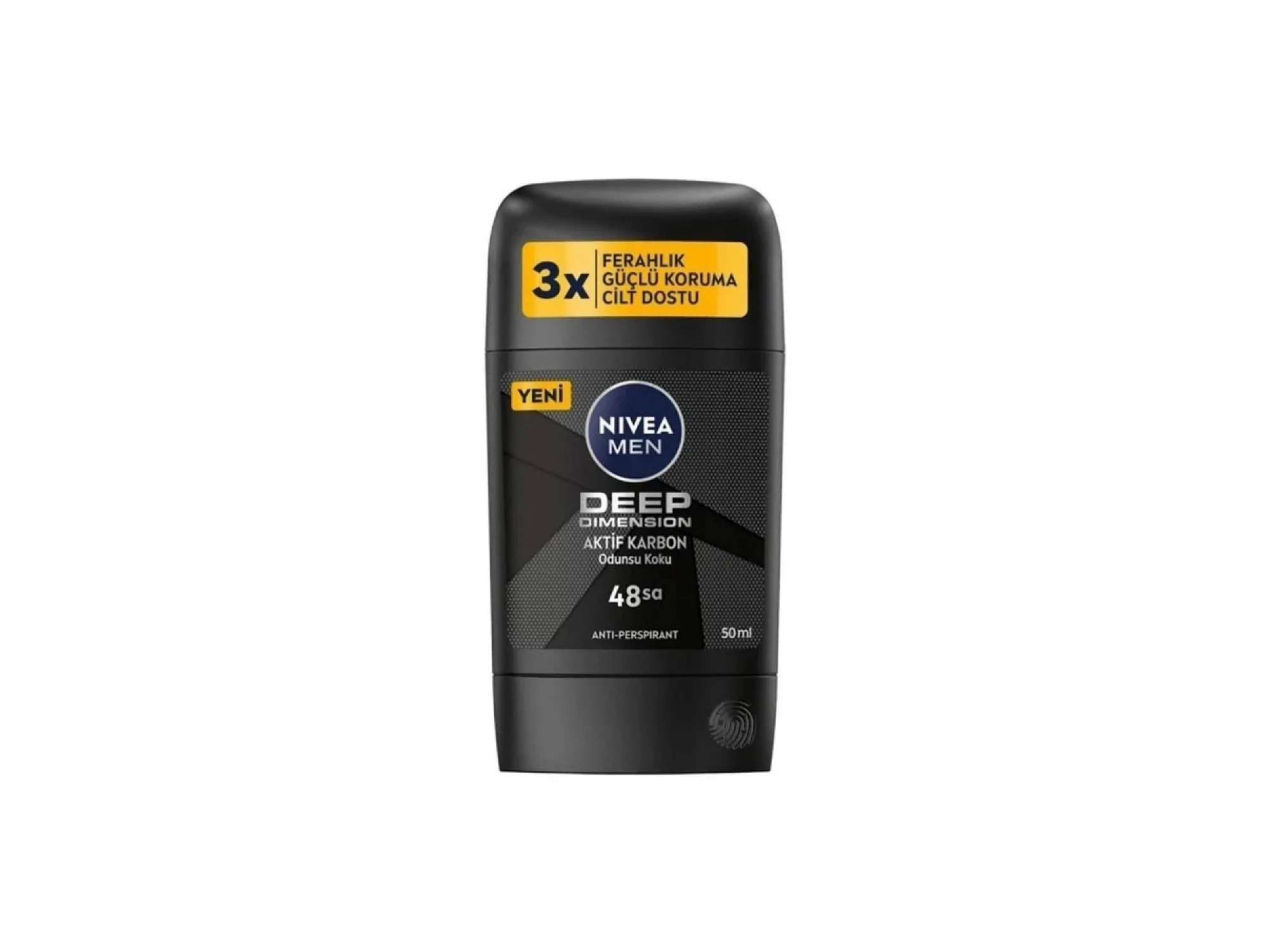 Nivea Men Deep Dimension Aktif Karbon Stick Deodorant 50 ml