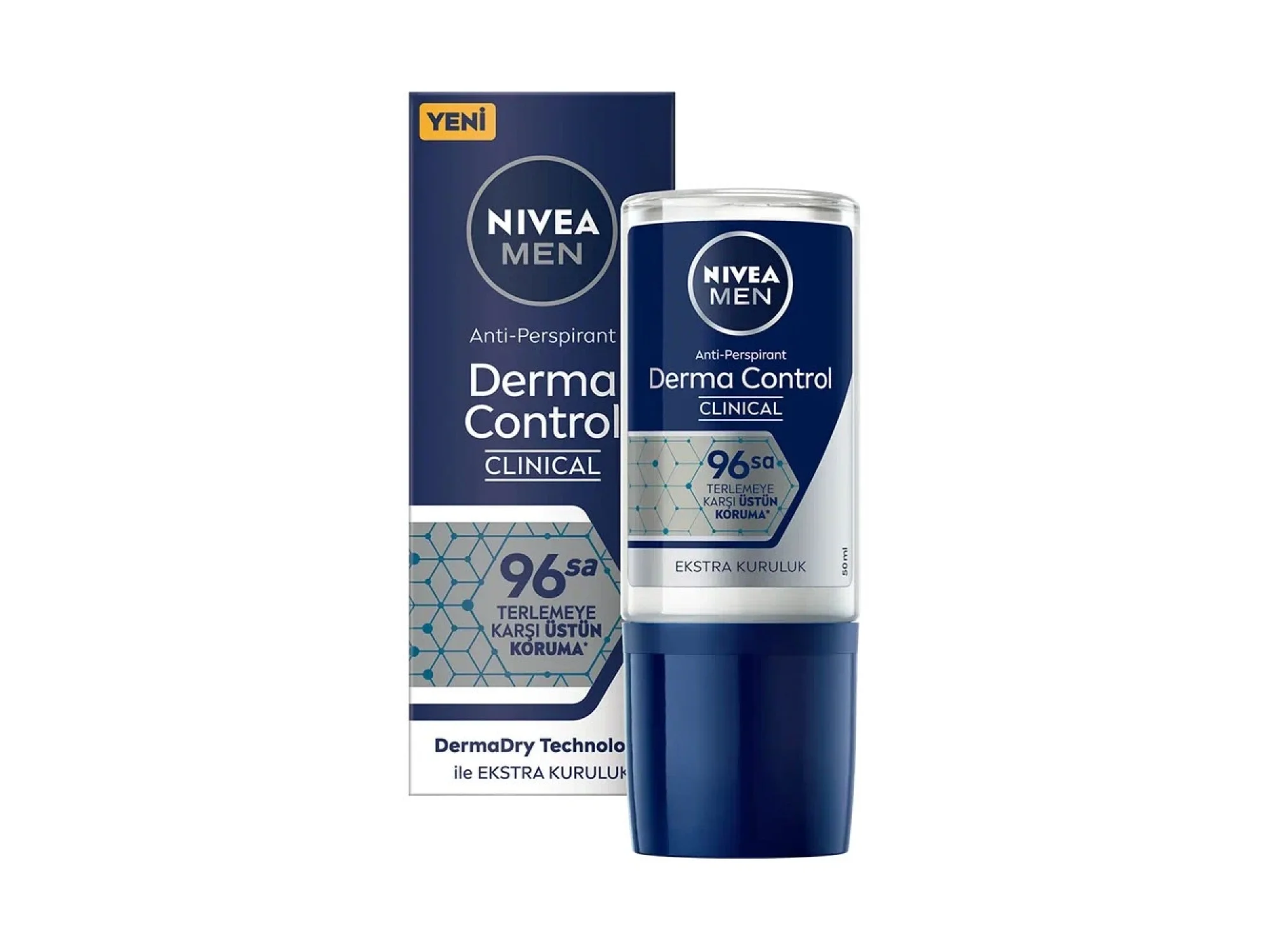 Nivea Men Derma Control Clinical Erkek Roll-On Deodorant 50 ml
