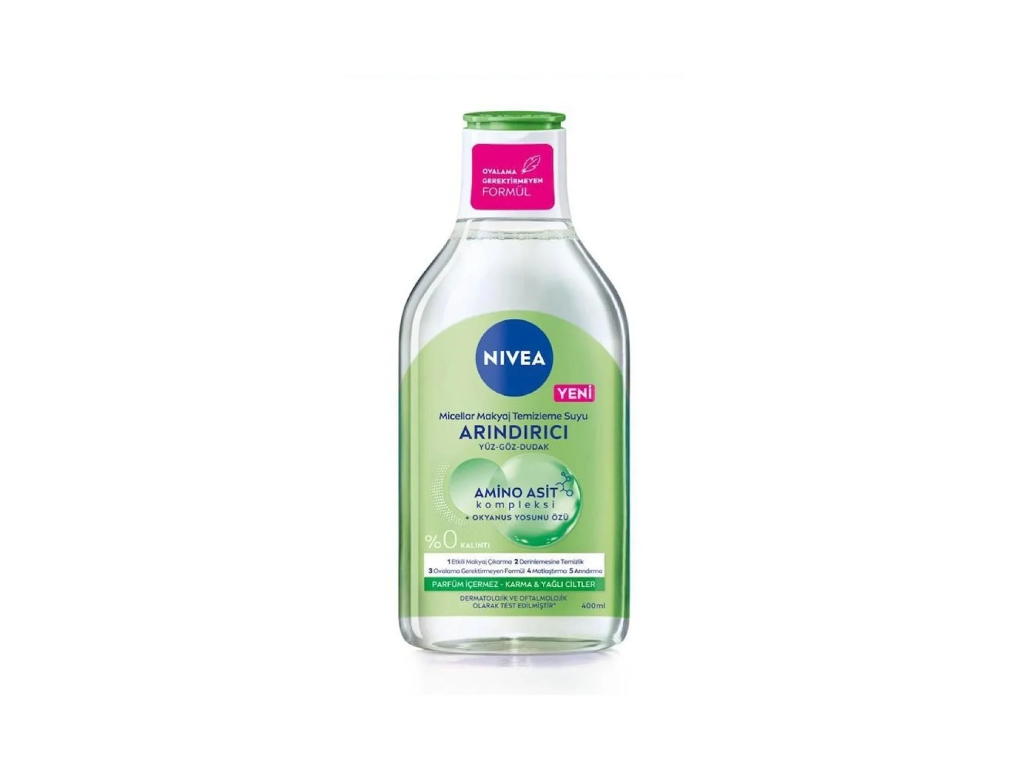 Nivea Micellar Makyaj Temizleme Suyu Arındırıcı 400 ml