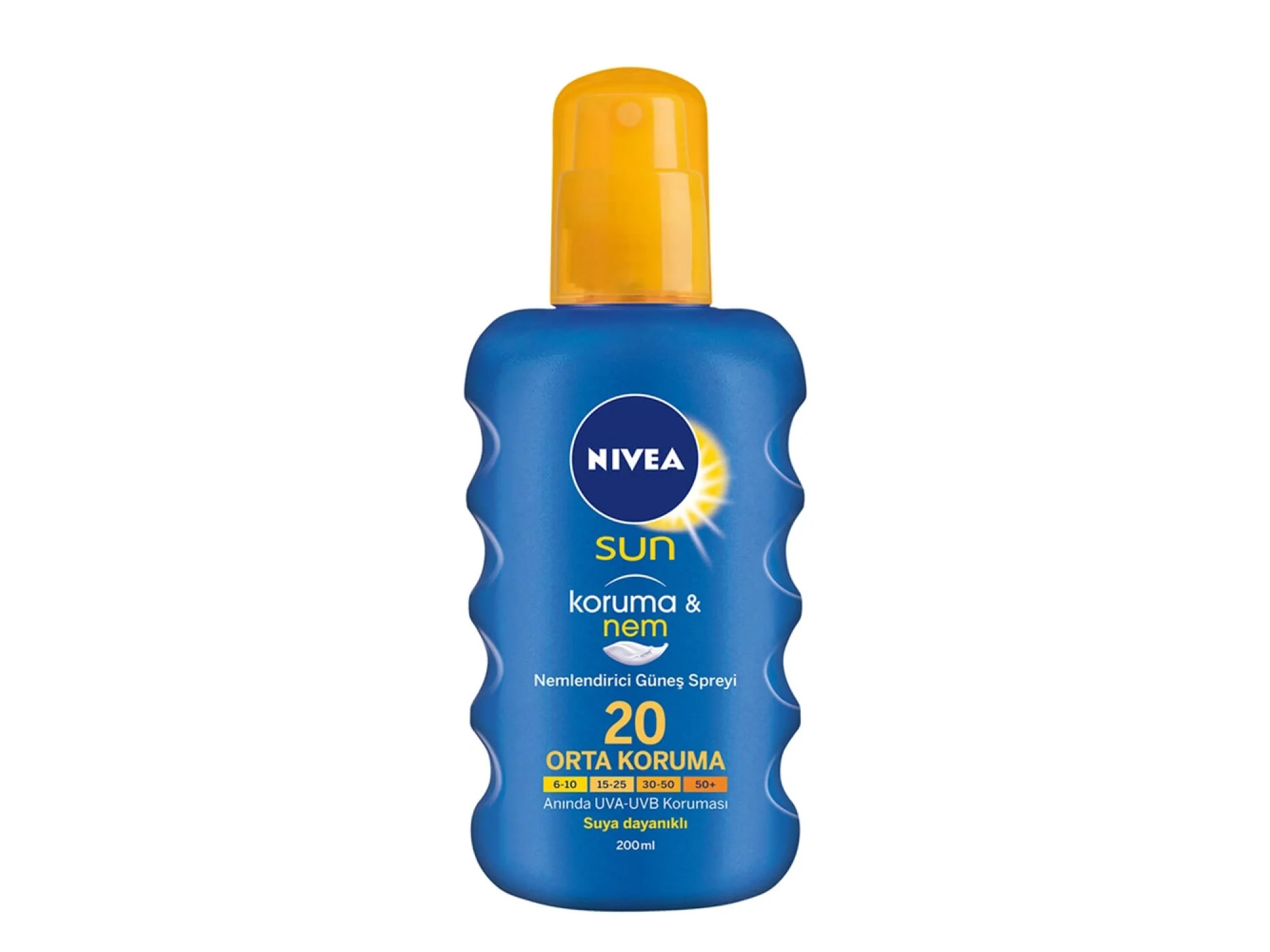 Nivea Sun Koruma  Nem Nemlendirici Güneş Spreyi SPF20 200 ml