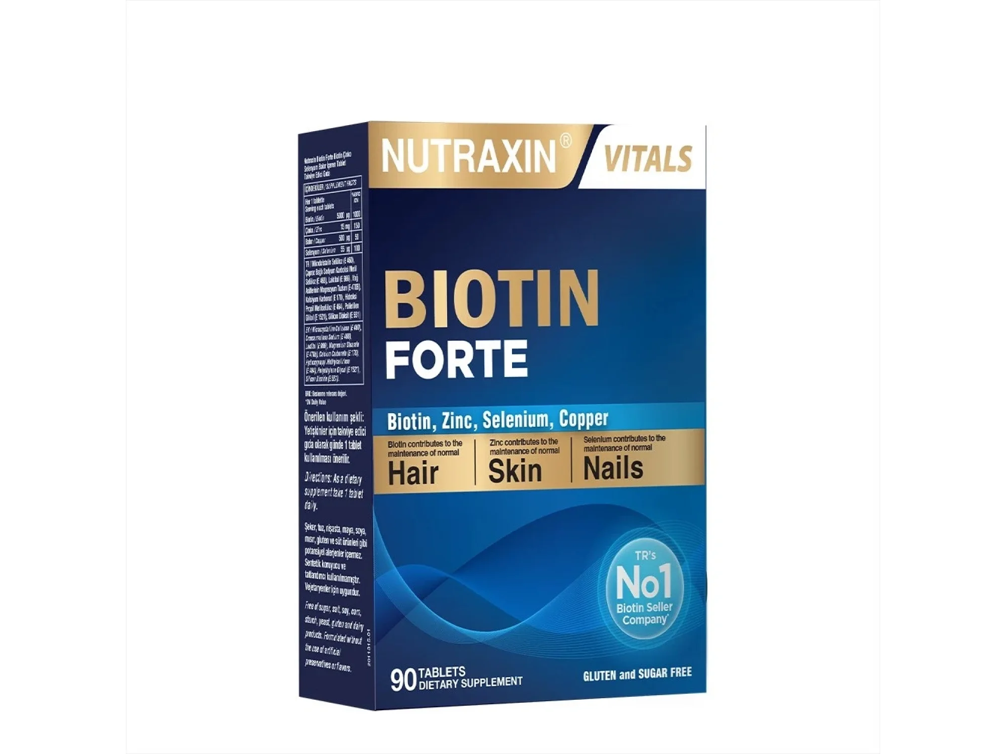 Nutraxin Biotin Forte Tablet 60lı