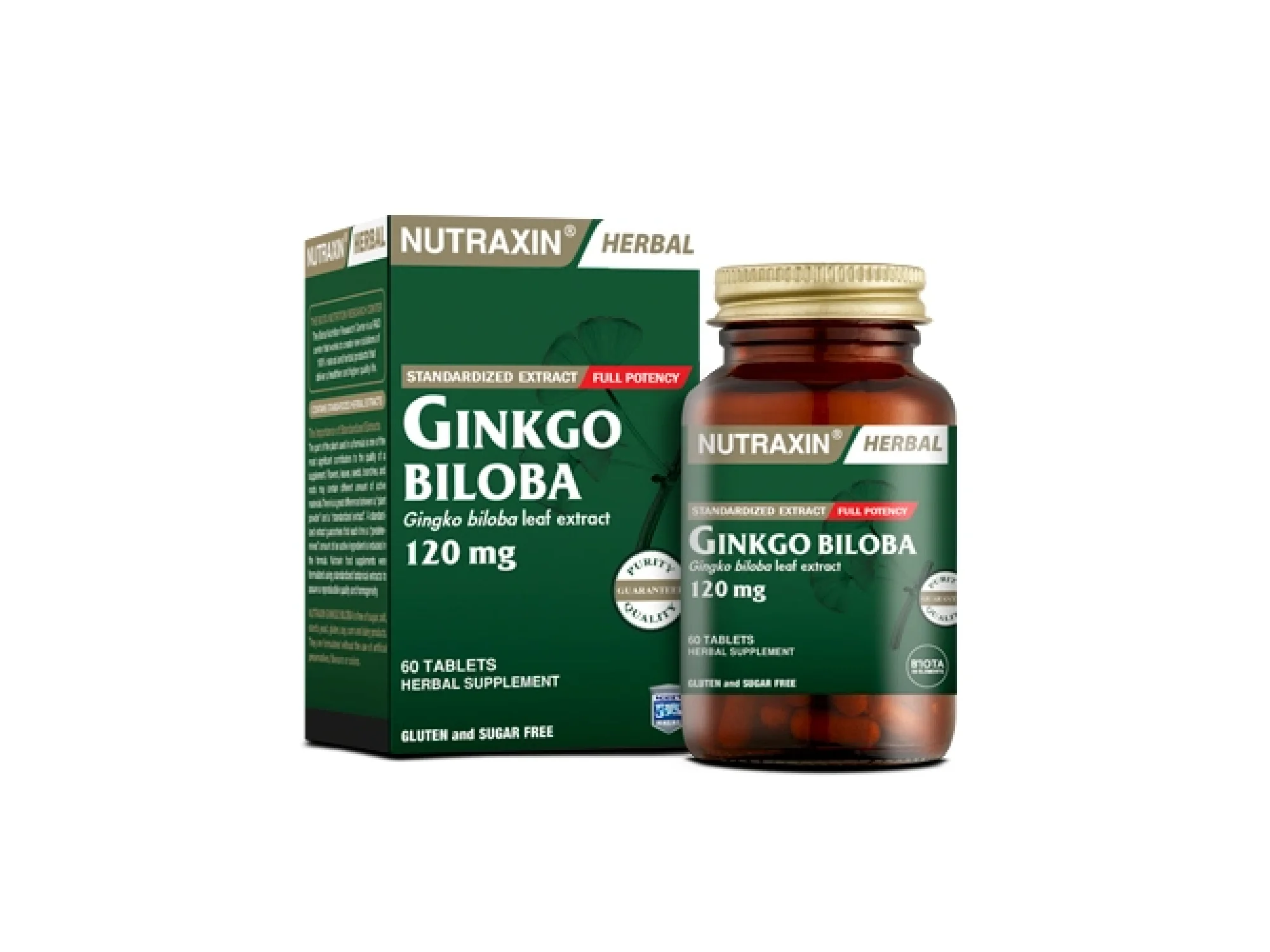 Nutraxin Ginko Biloba 60 Tablet