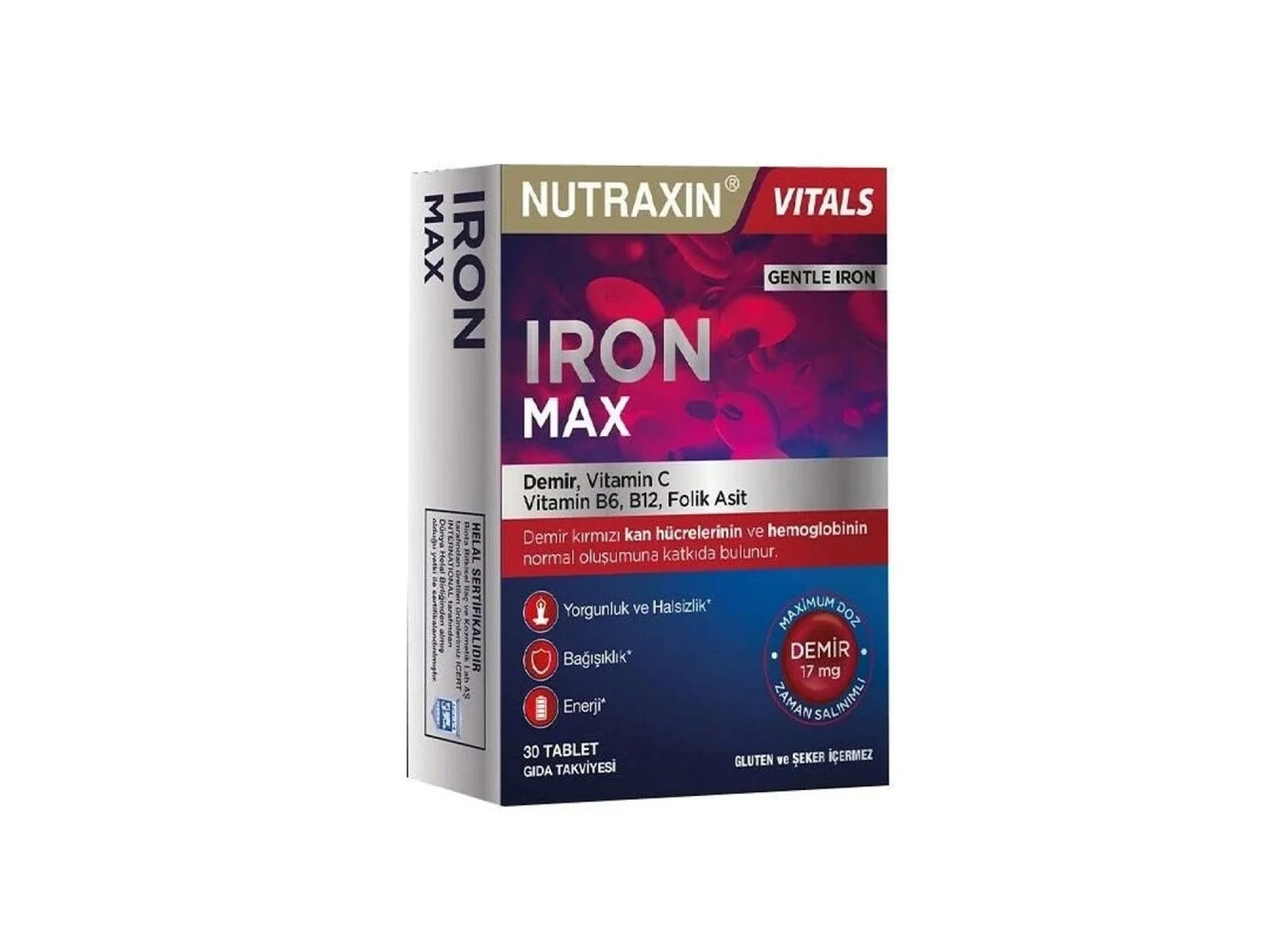 Nutraxin Iron Max 17 mg 30 Tablet