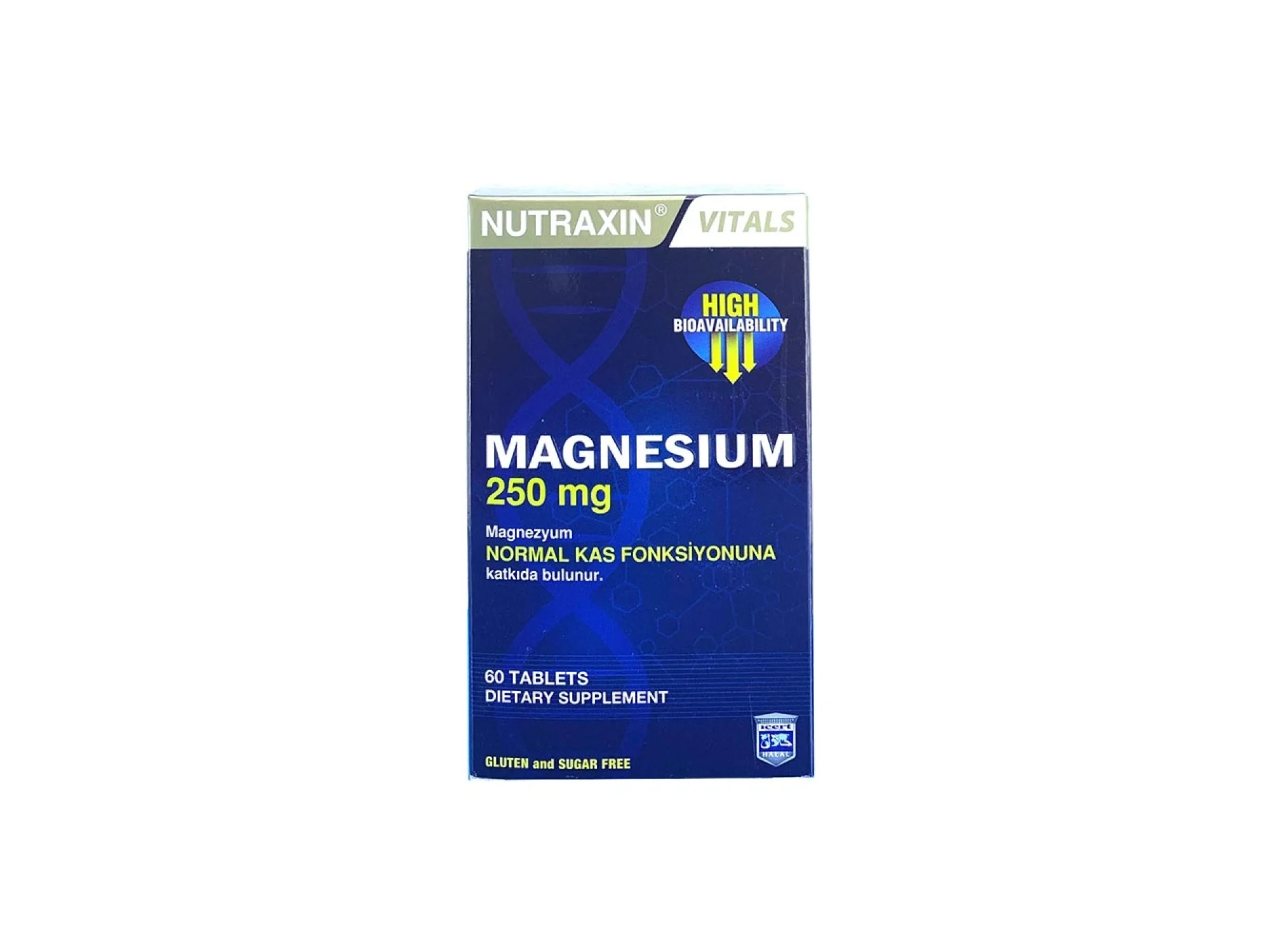 Nutraxin Magnesium 250 mg 60 Tablet