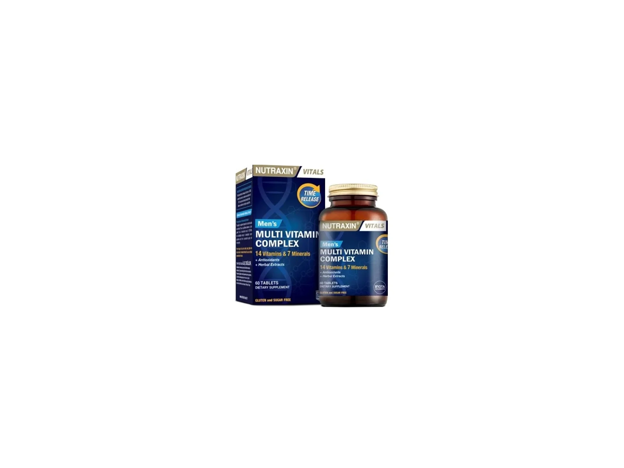 Nutraxin Mens Multi Vitamin Complex 60 Tablet