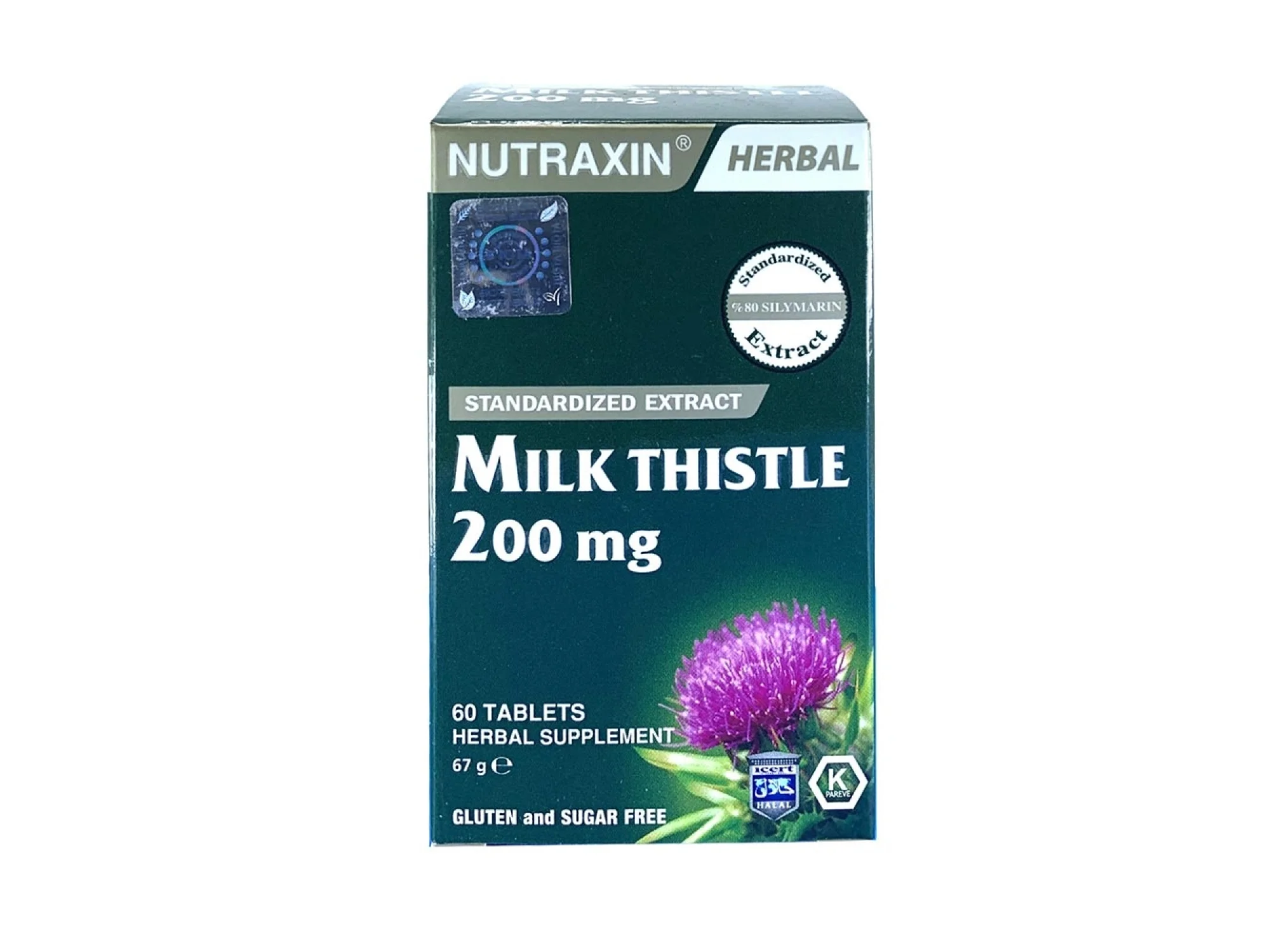 Nutraxin Milk Thistle 60 Tablet