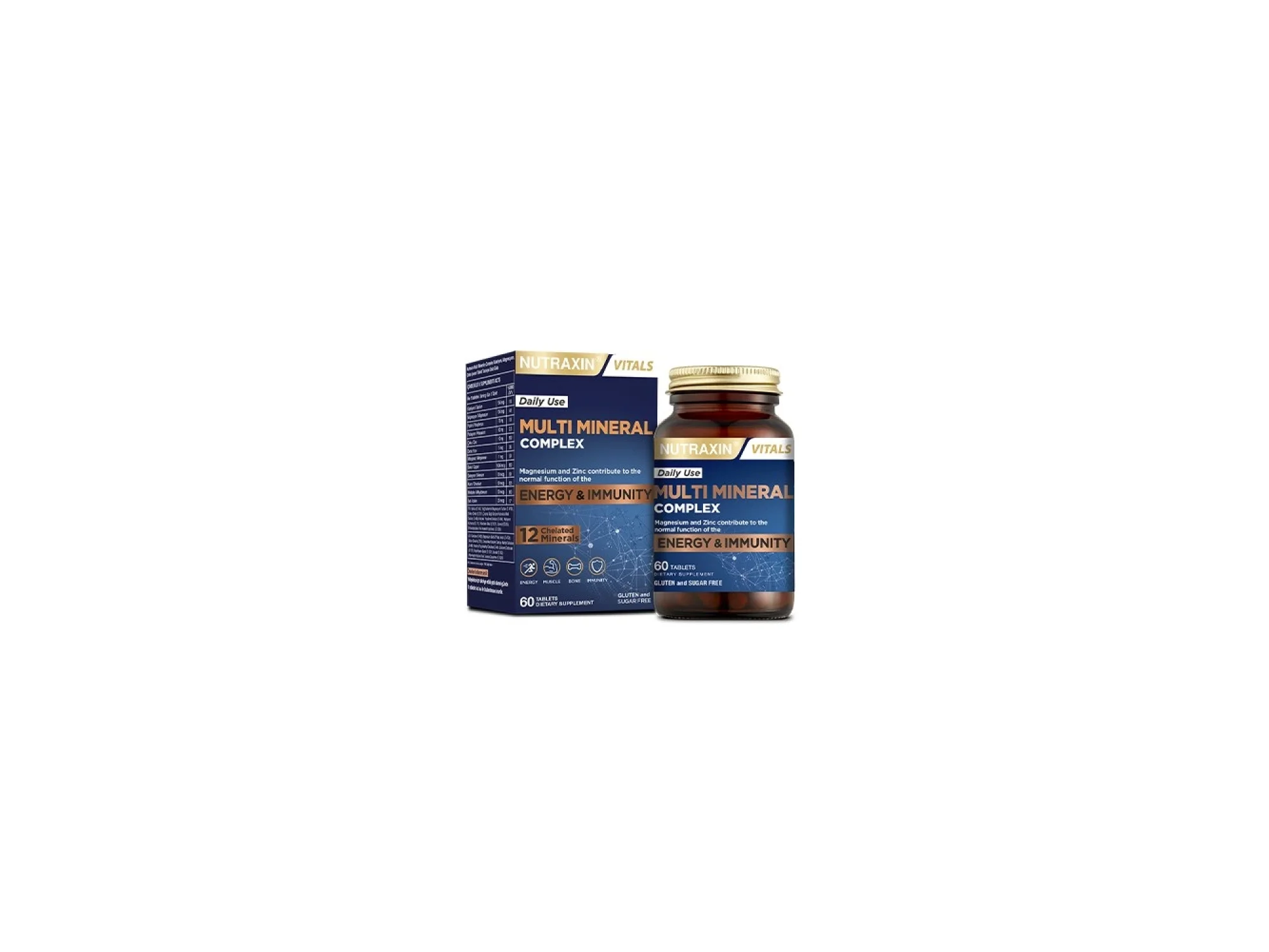 Nutraxin Multi Mineral Complex 60 Tablet