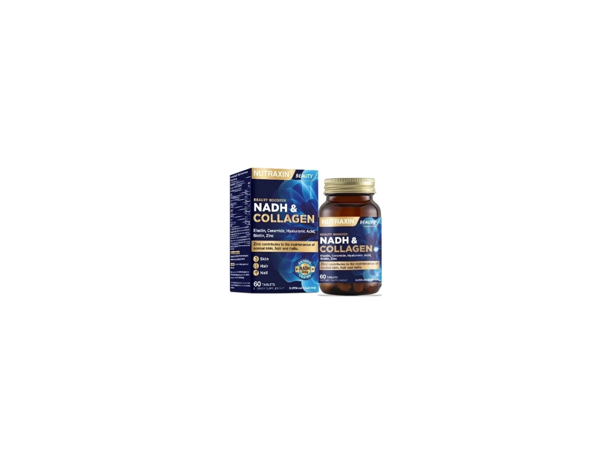 Nutraxin NADH  Collagen 60 Tablet