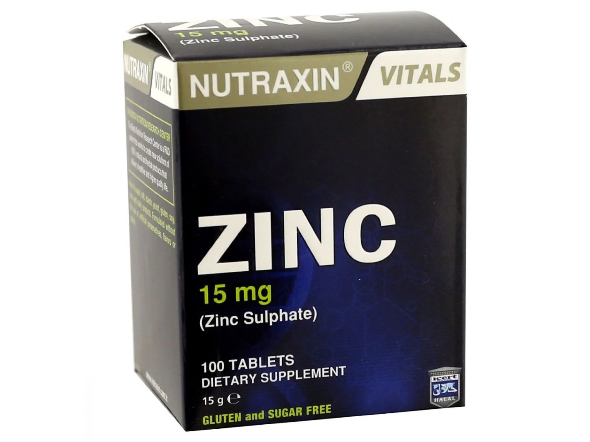 Nutraxin Zinc 15 mg 100 Tablet