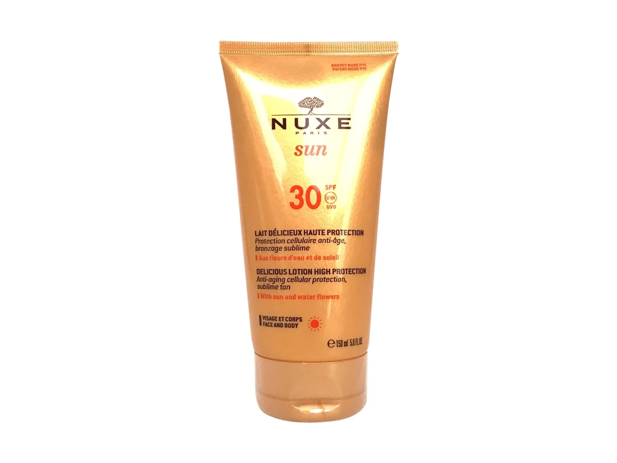 Nuxe Lait Delicieux Güneş Koruyucu Yüz ve Vücut Sütü SPF30 150 ml