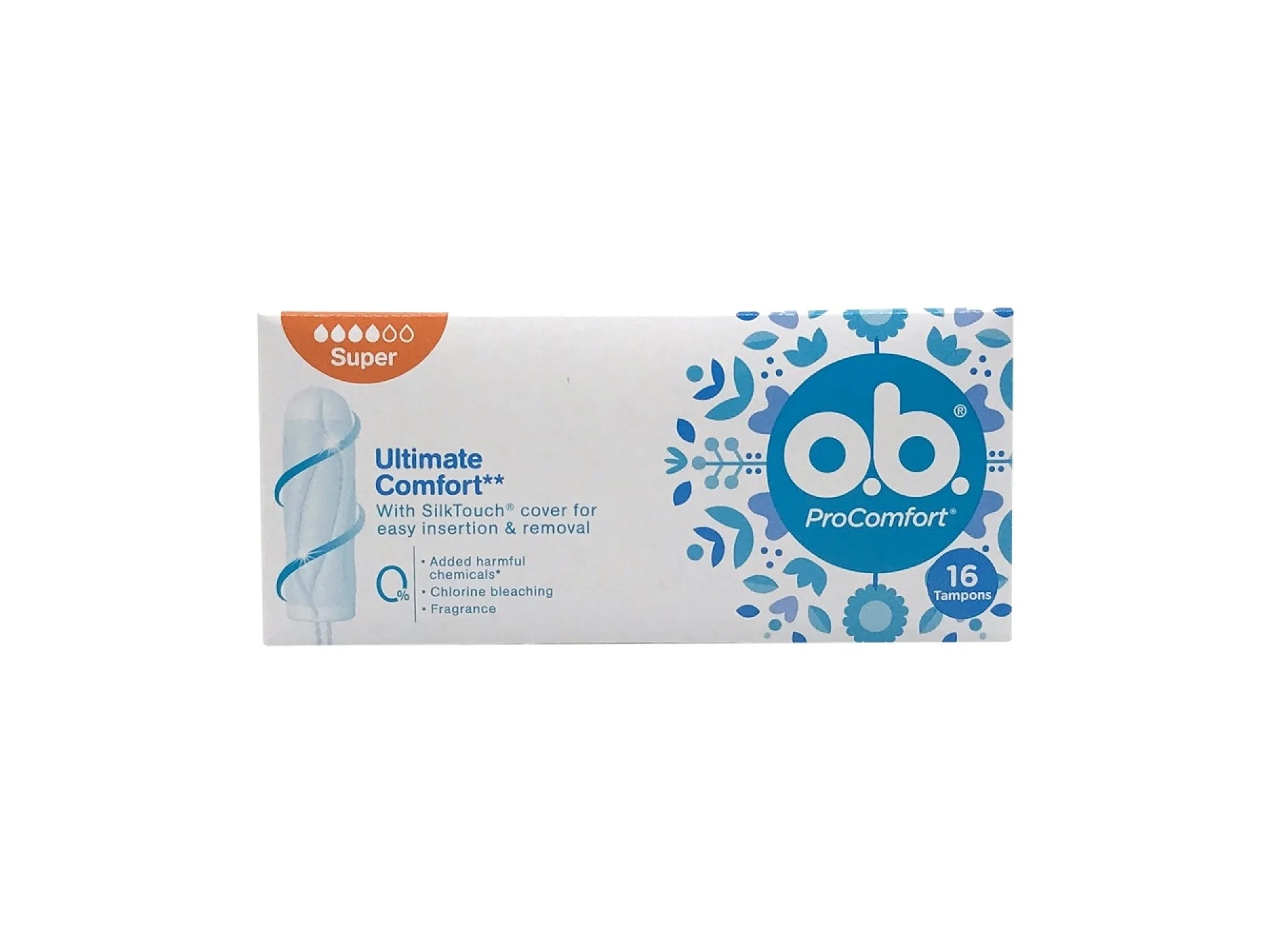 O.B ProComfort Ultimate Tampon Süper 16lı