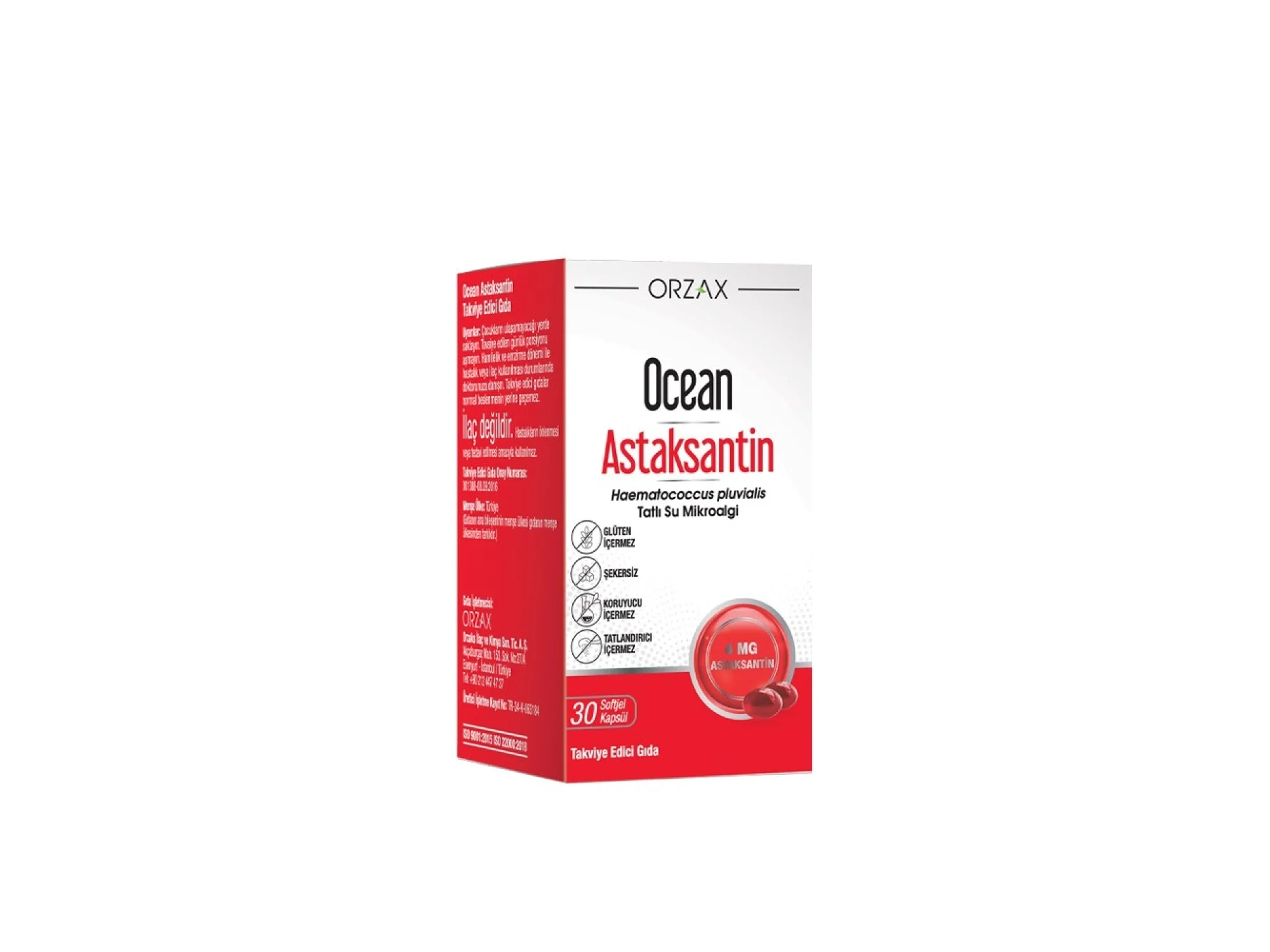 Ocean Astaksantin 30 Kapsül