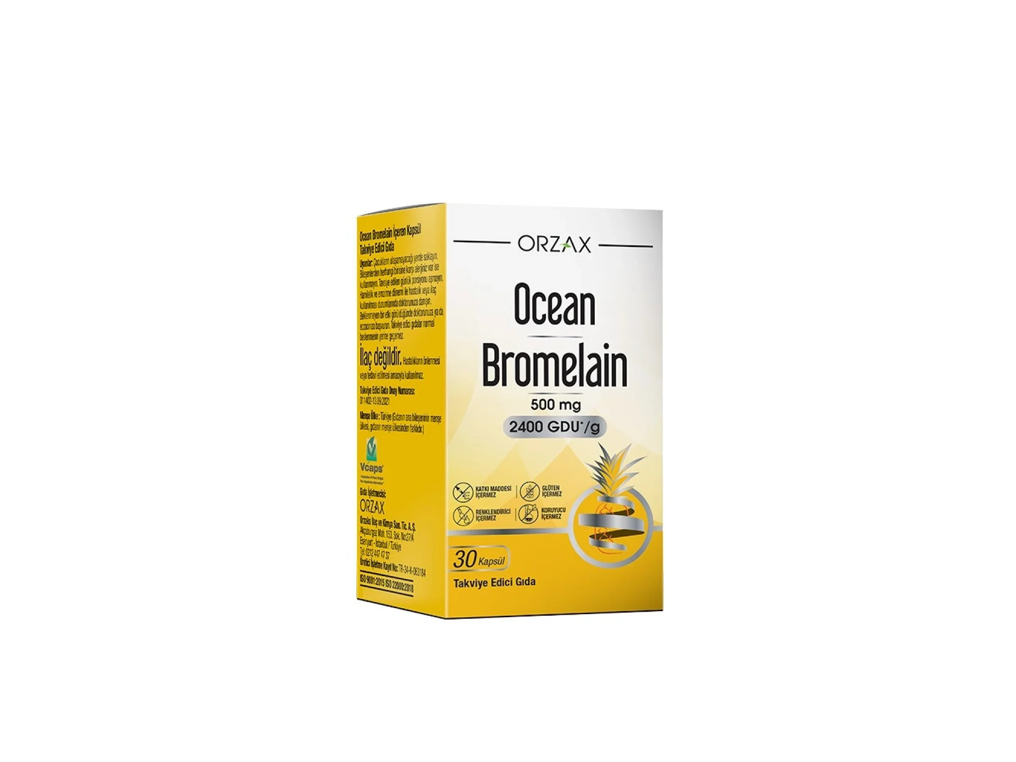 Ocean Bromelain 30 Kapsül