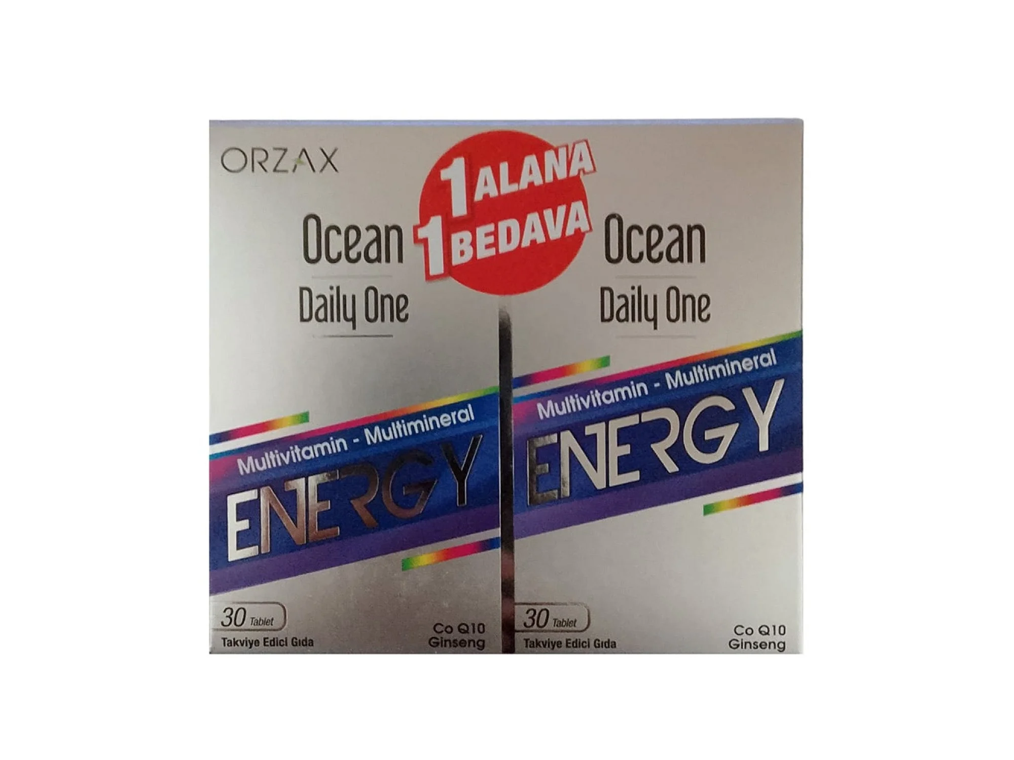 Ocean Daily One Energy 30 Tablet - 1 Alana 1 Bedava