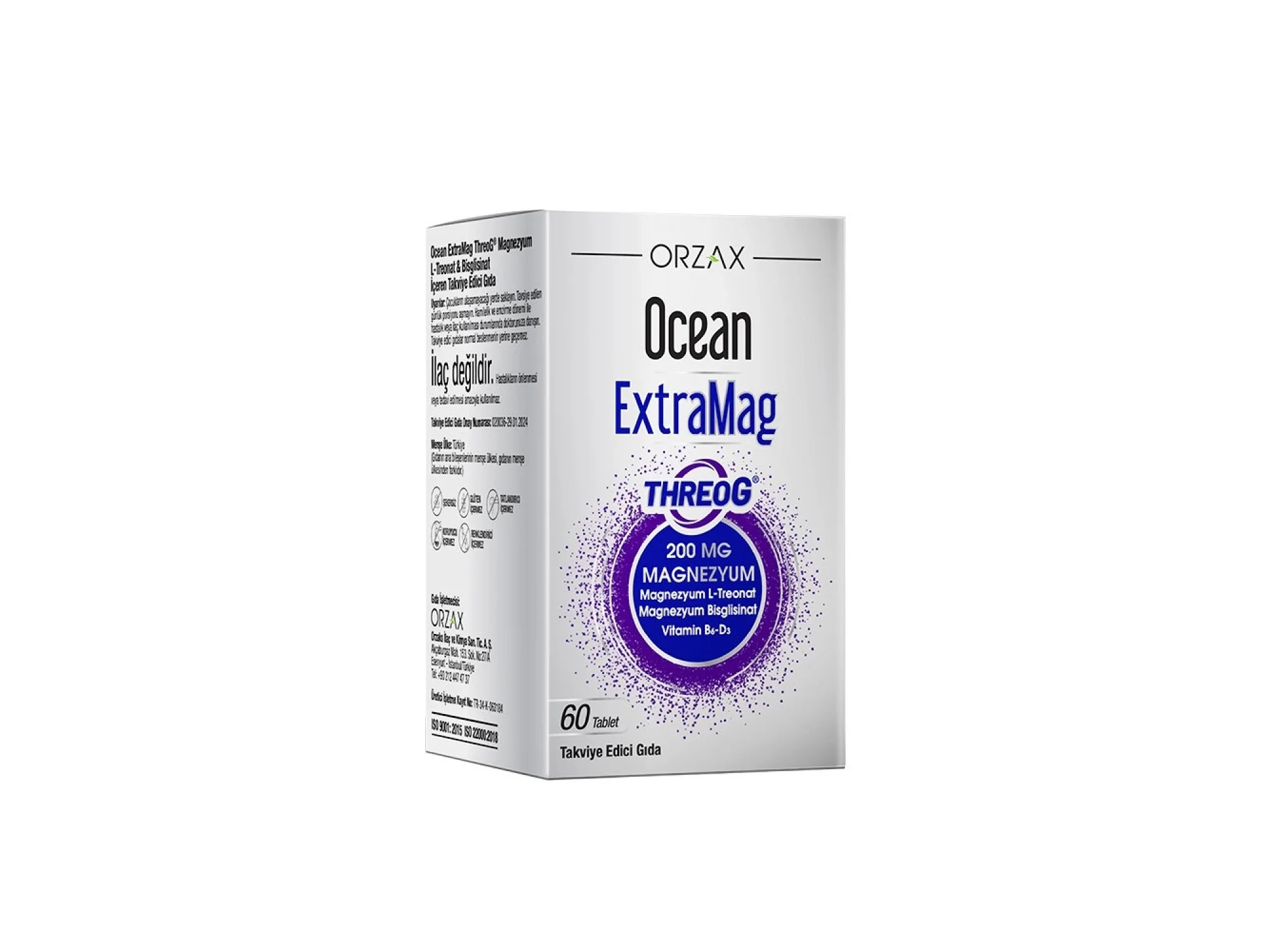 Ocean Extramag Threog 200 mg Tablet 60lı